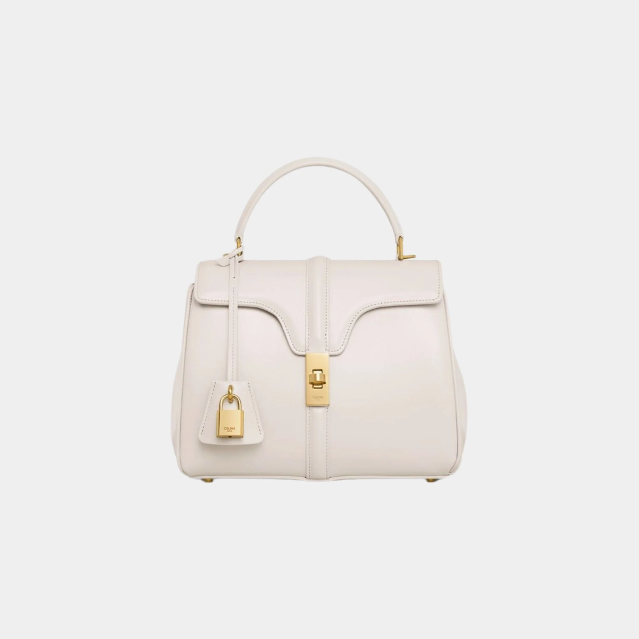 Small 16 Bag In Satinated Calfskin Handbag - Image 5