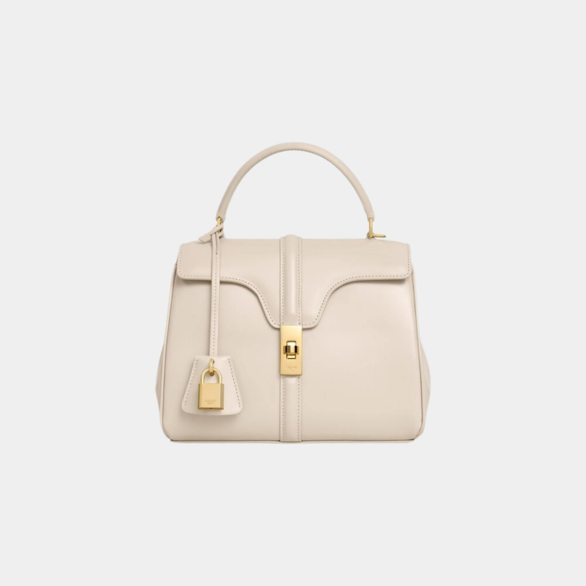 Small 16 Bag In Satinated Calfskin Handbag - Image 9