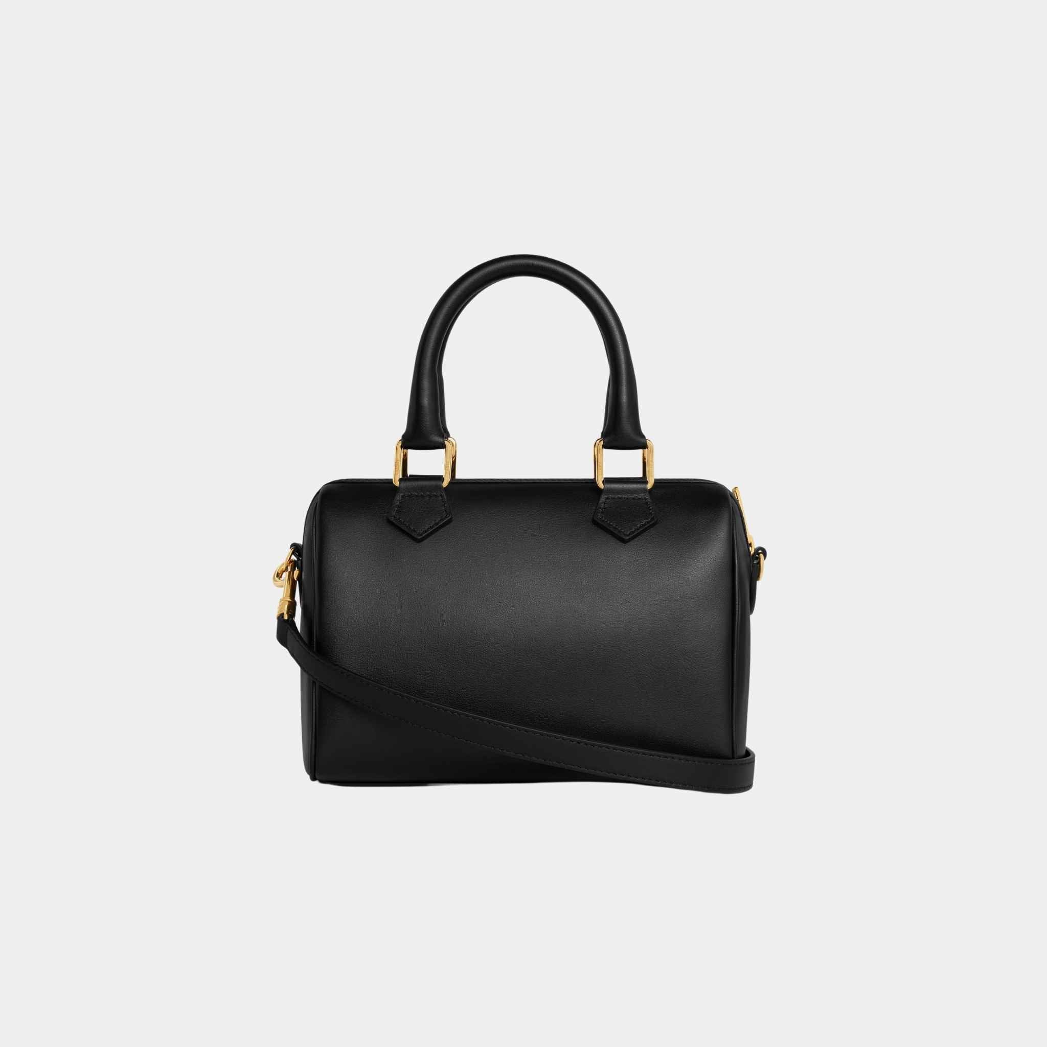 Small Boston In Smooth Calfskin Handbag - Image 2