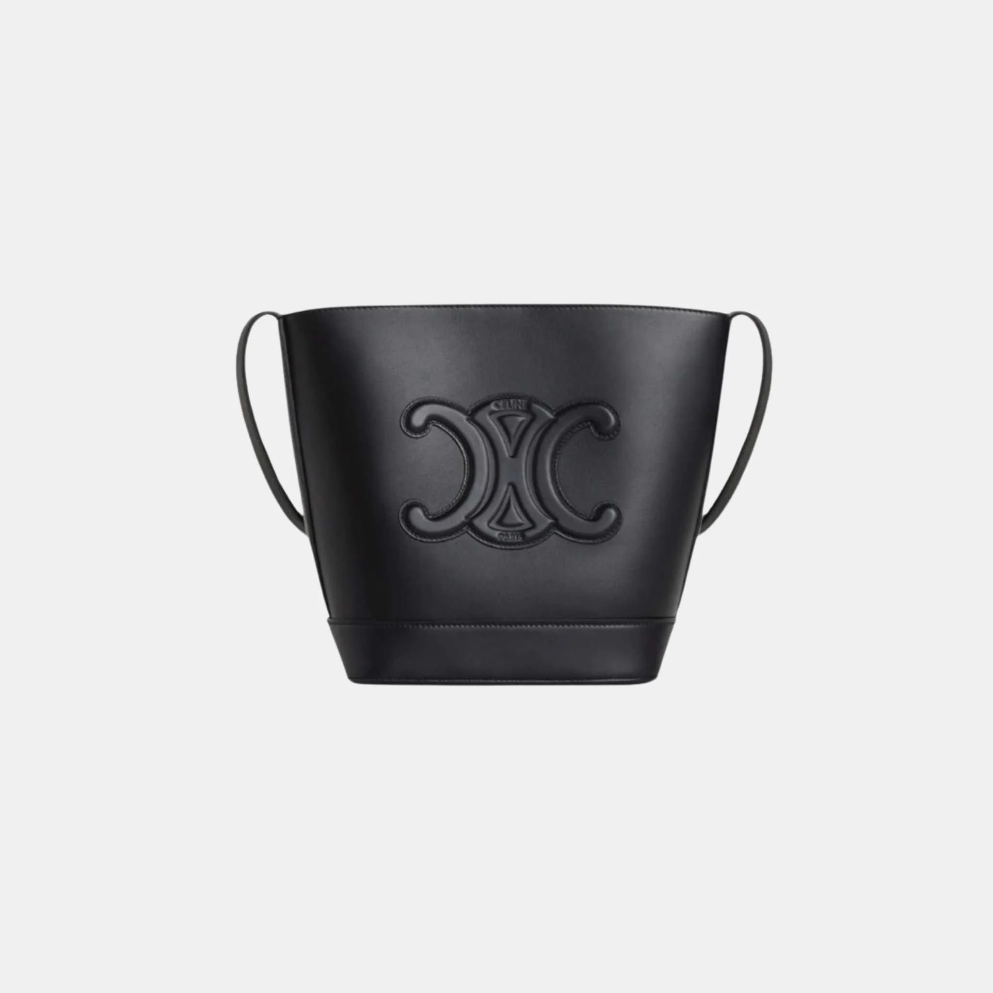 Small Bucket Cuir Triomphe In Smooth Calfskin Handbag - Image 4