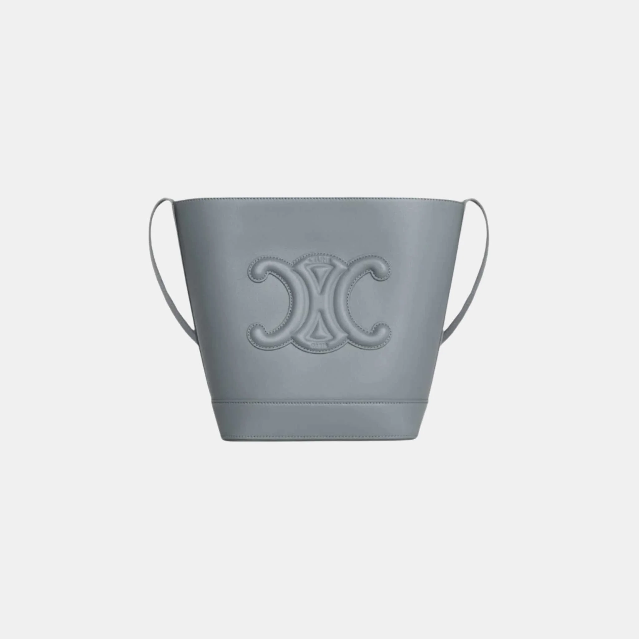 Small Bucket Cuir Triomphe In Smooth Calfskin Handbag - Image 5