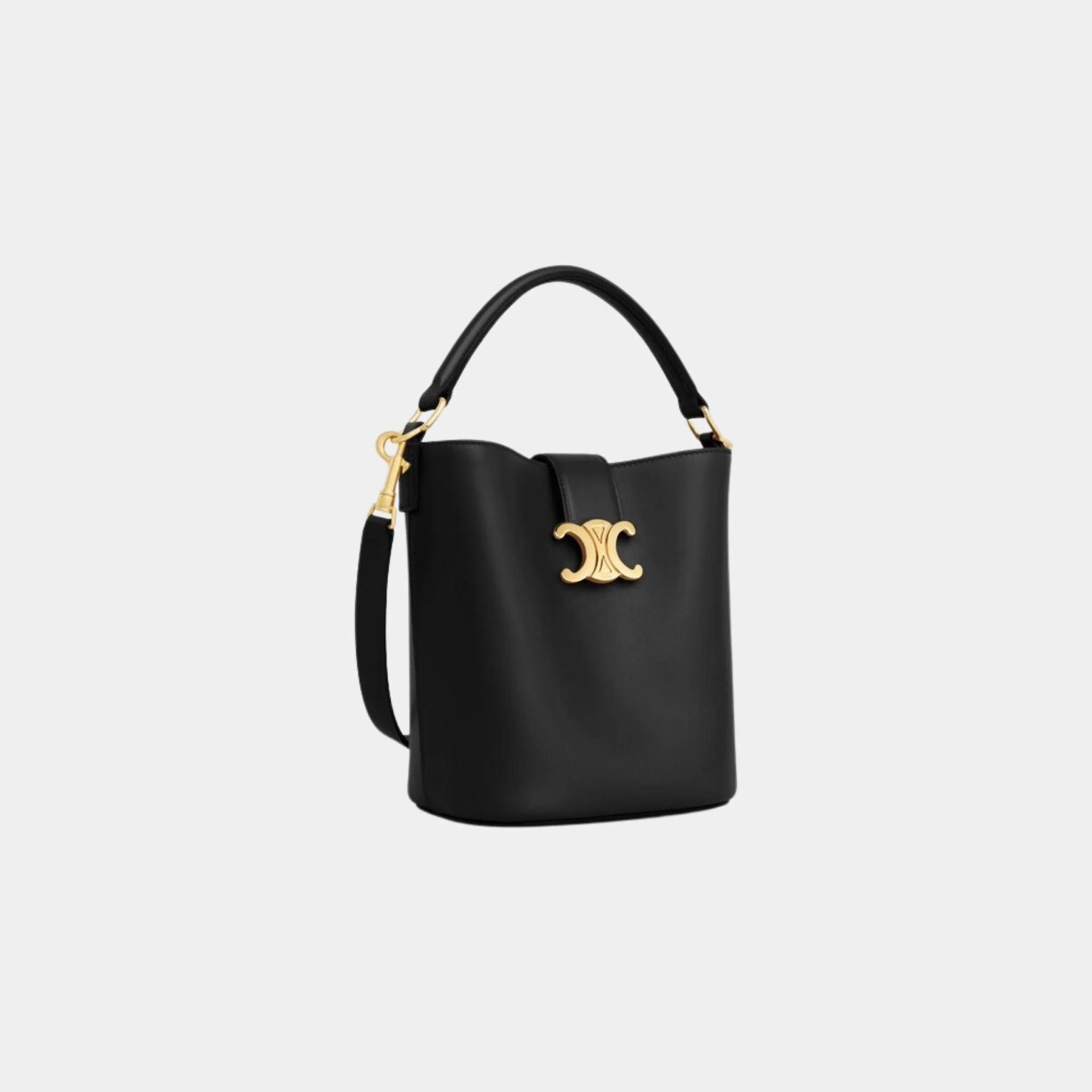 Small Bucket Louise in Smooth Calfskin - Image 2