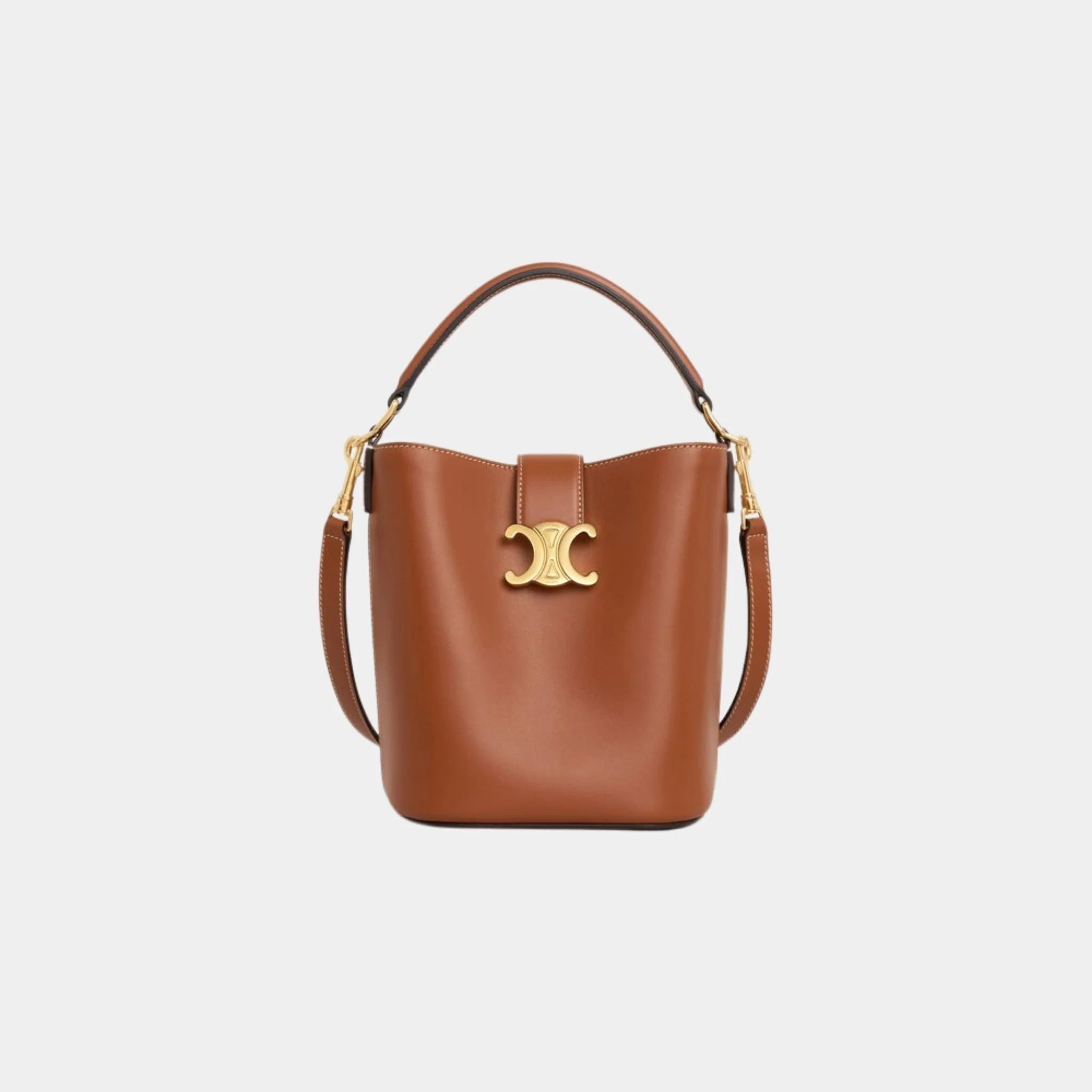 Small Bucket Louise in Smooth Calfskin - Image 4