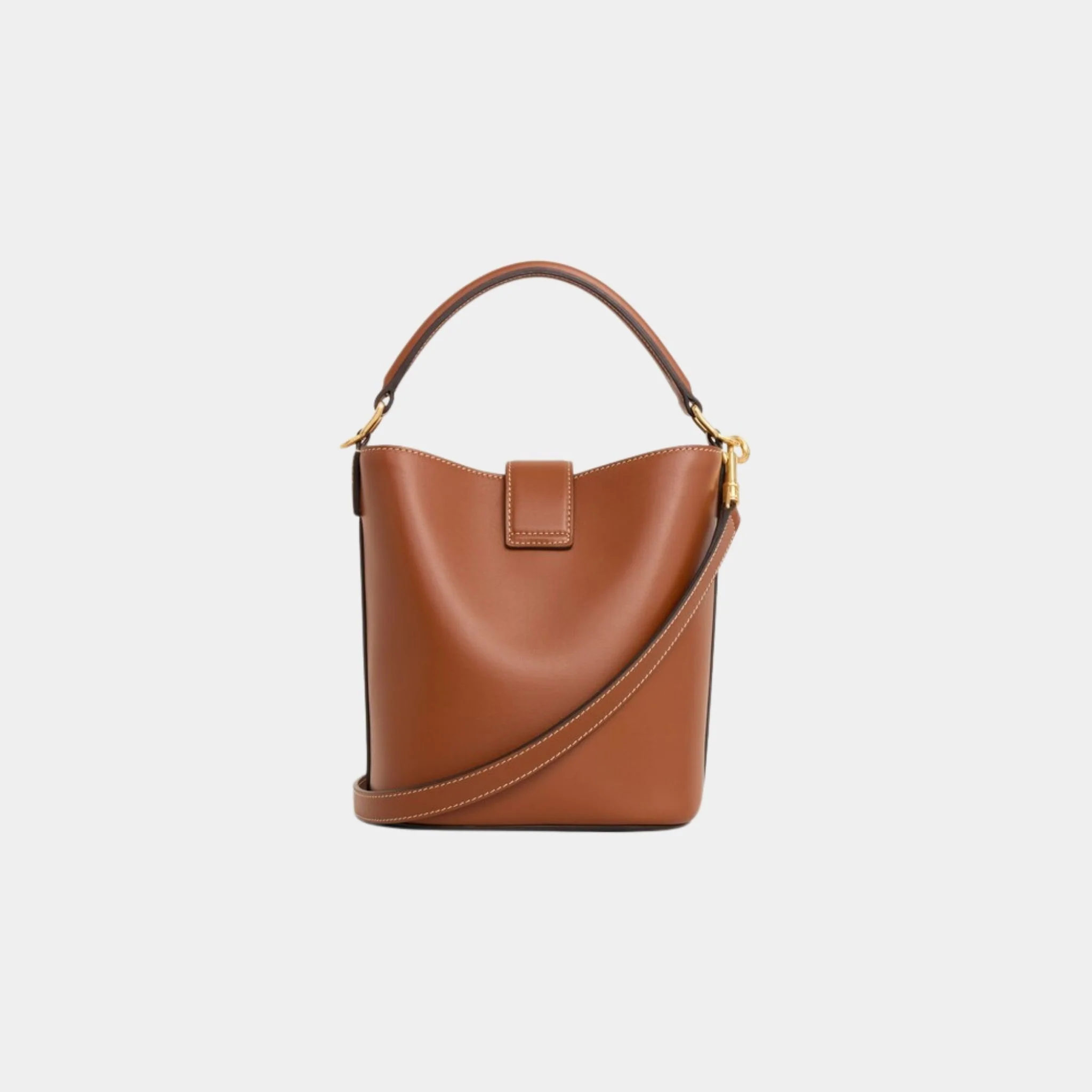 Small Bucket Louise in Smooth Calfskin - Image 6