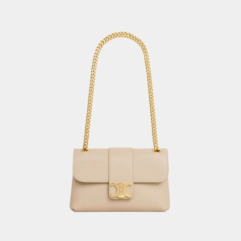 Teen Celine Victoire Bag In Supple Calfskin Handbag - Image 3