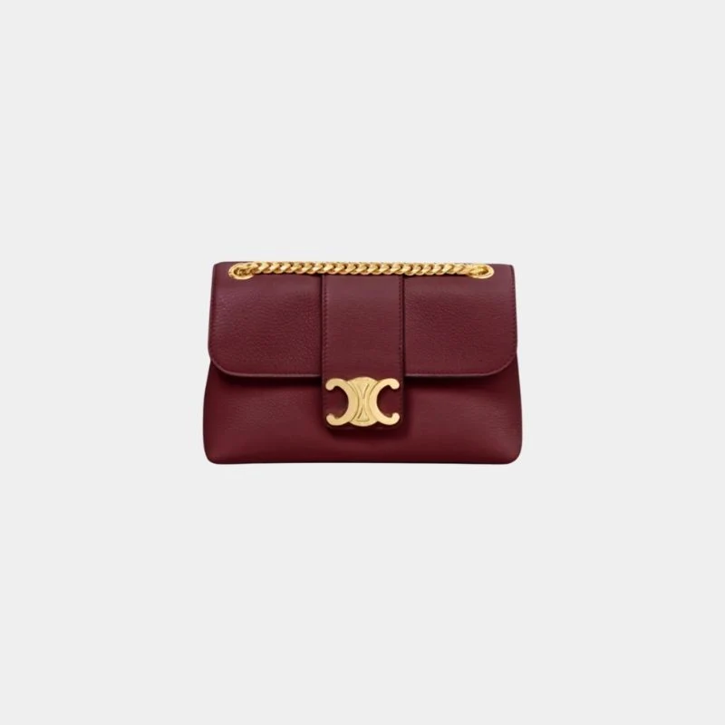 Teen Celine Victoire Bag In Supple Calfskin Handbag - Image 5