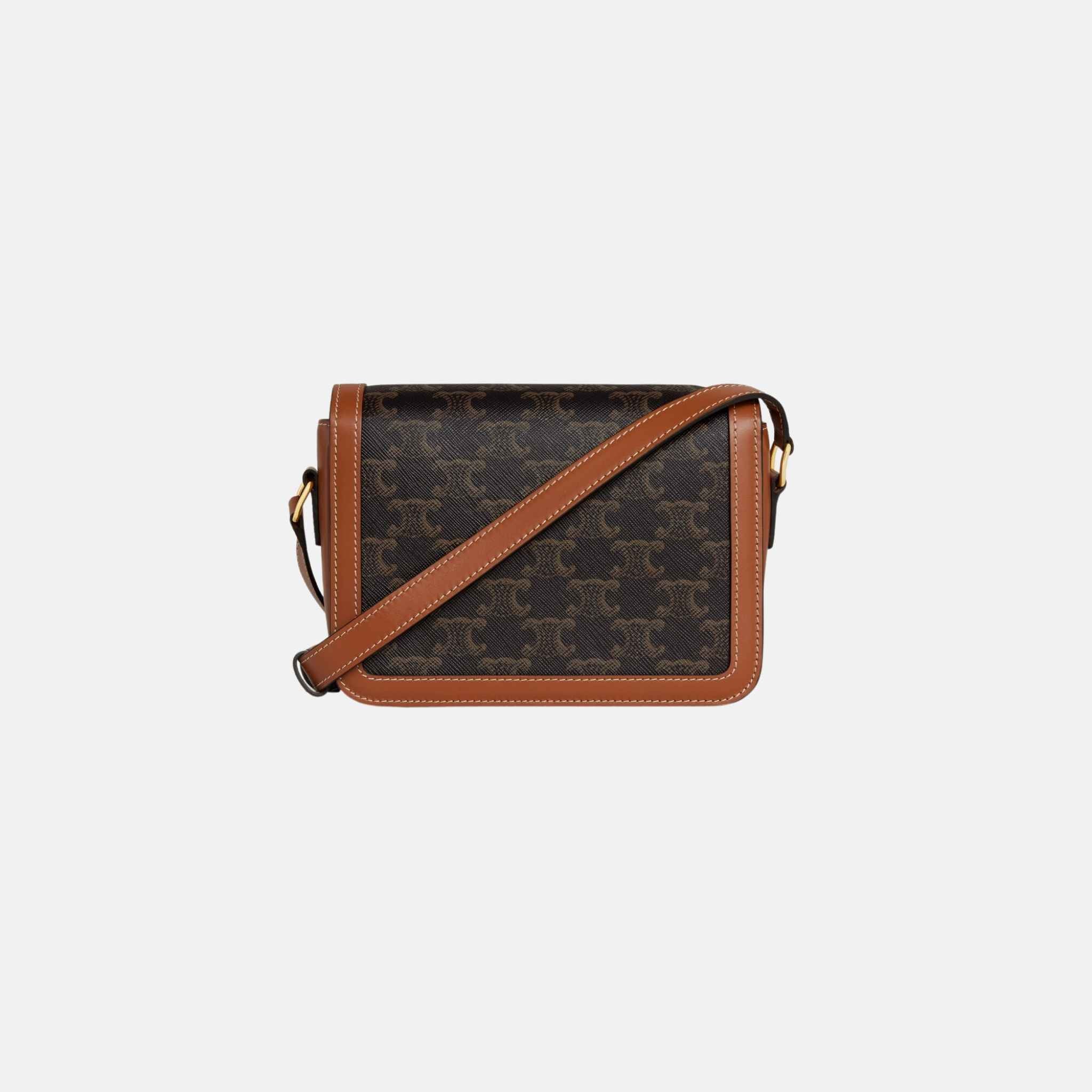 Teen Triomphe Bag In Triomphe Canvas And Calfskin - Image 2