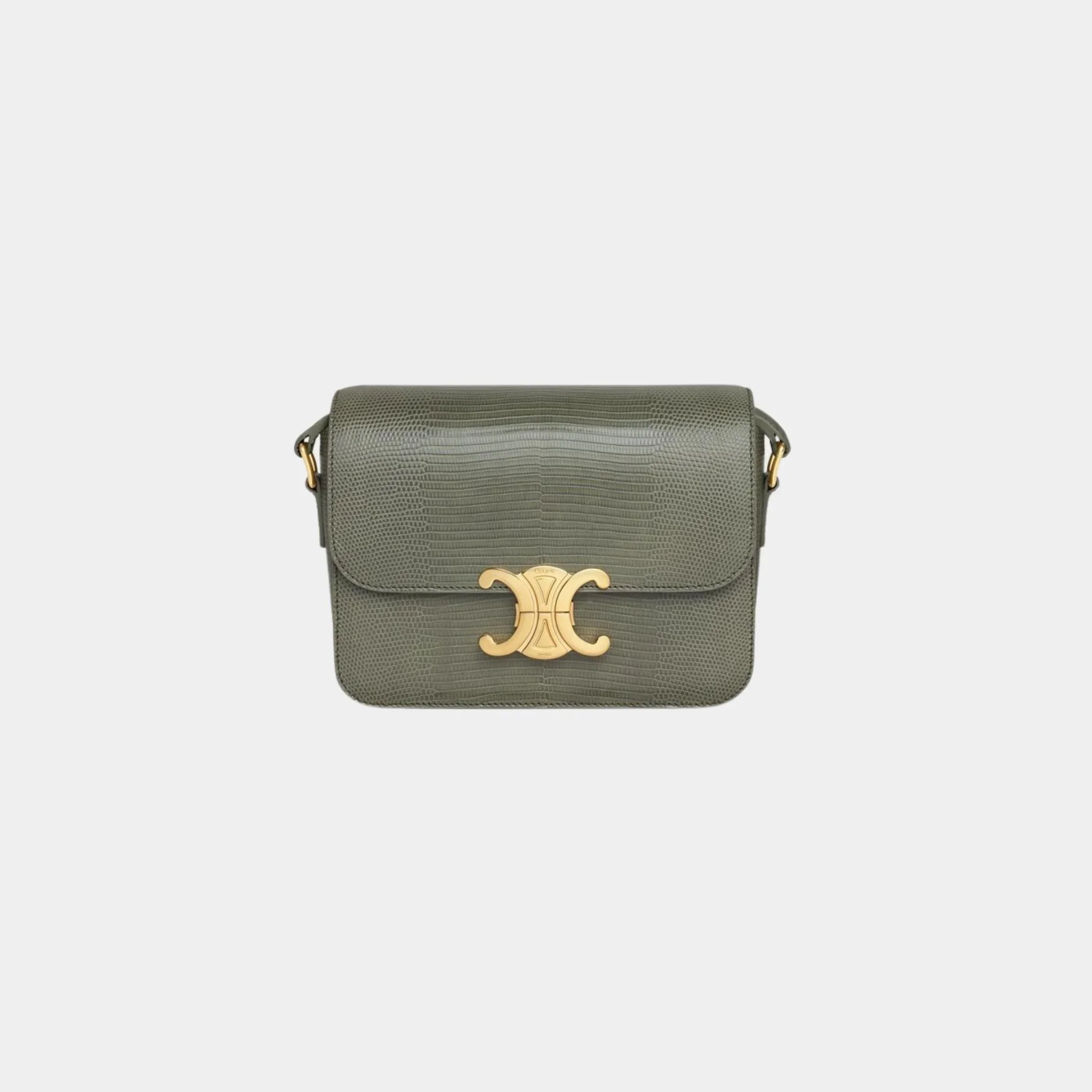 Teen Triomphe Bag In Lizard - Image 4