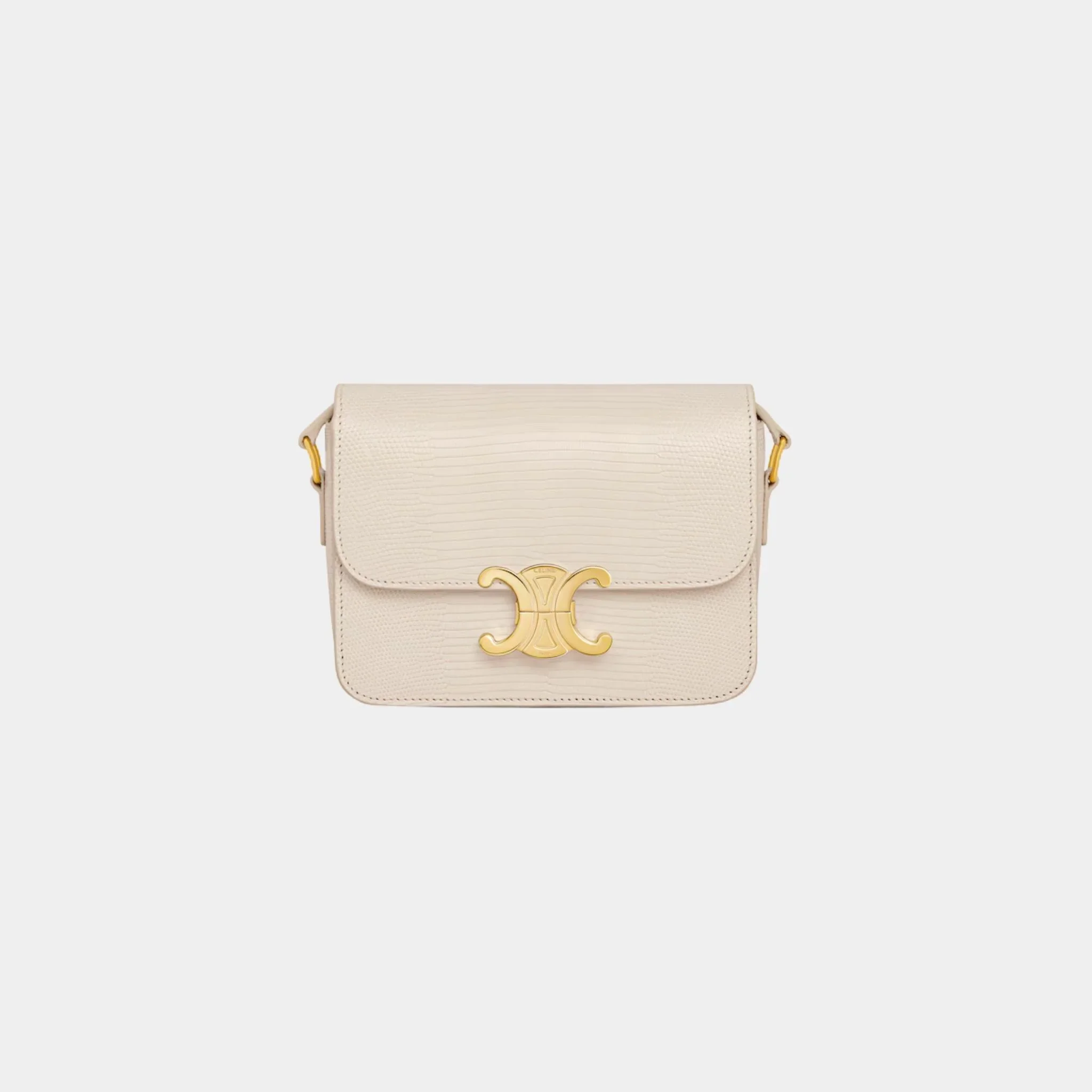 Teen Triomphe Bag In Lizard - Image 7
