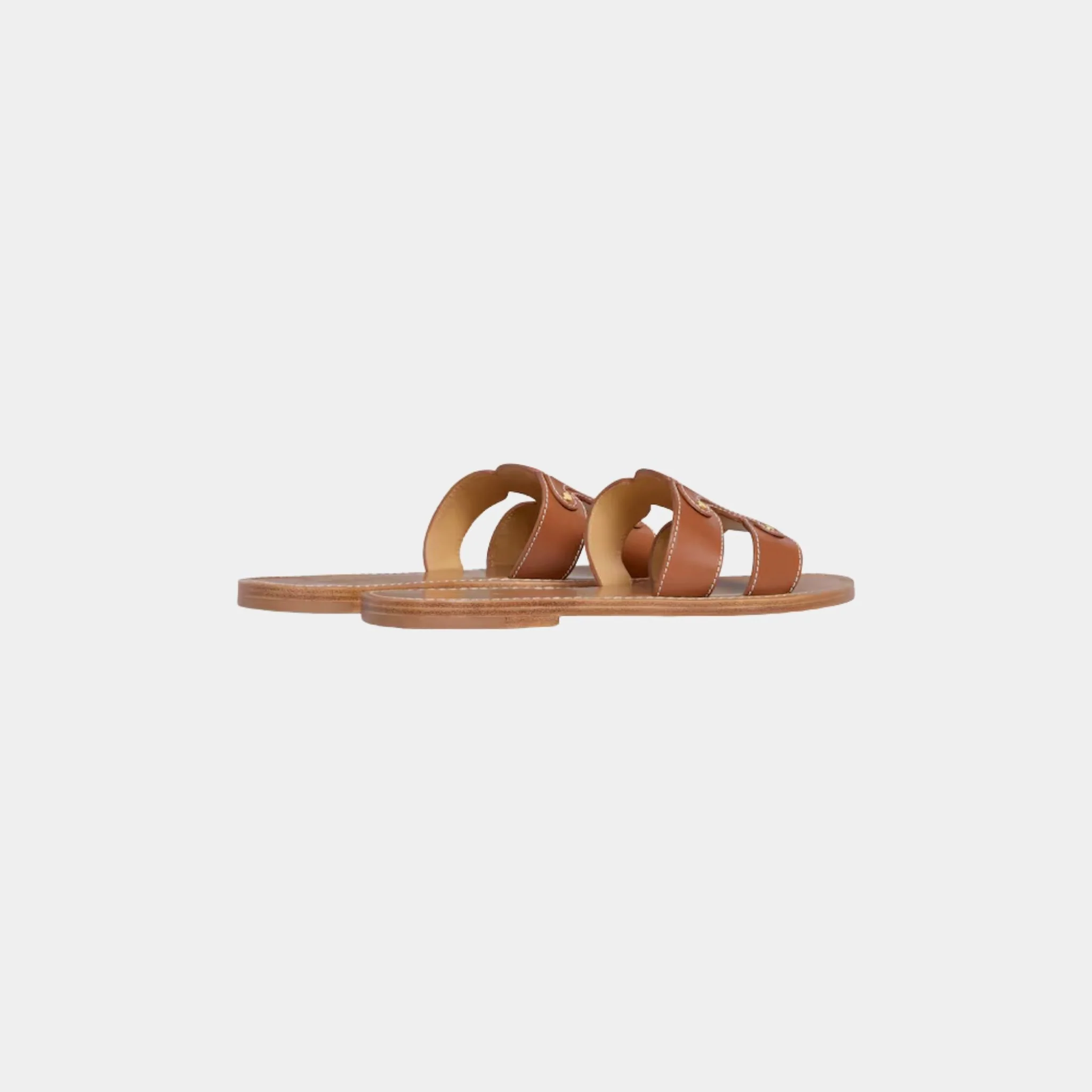 Celine Triomphe Mule In Calfskin - Image 3