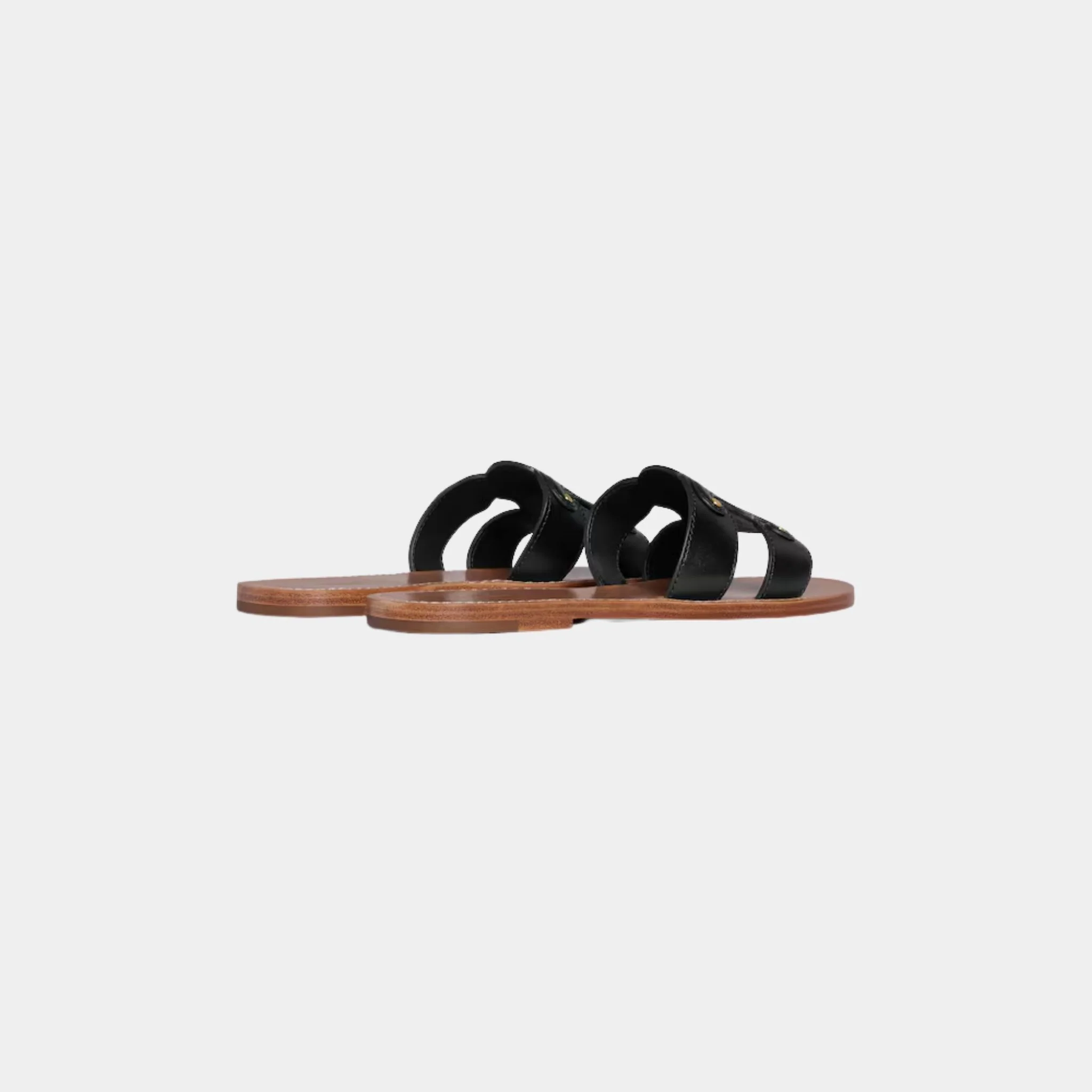 Celine Triomphe Mule In Calfskin - Image 6
