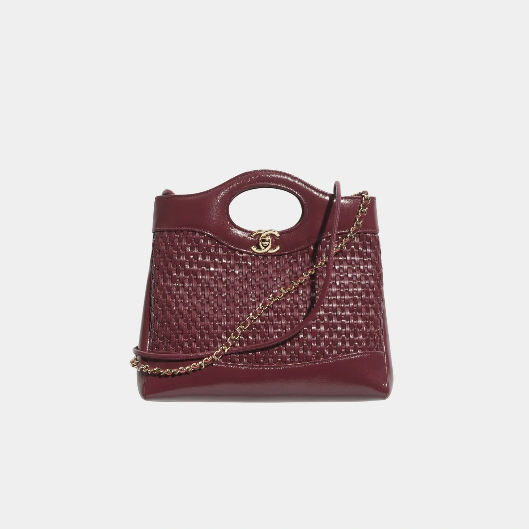 Chanel 31 Mini Shopping Bag Leather & Gold Tone Metal