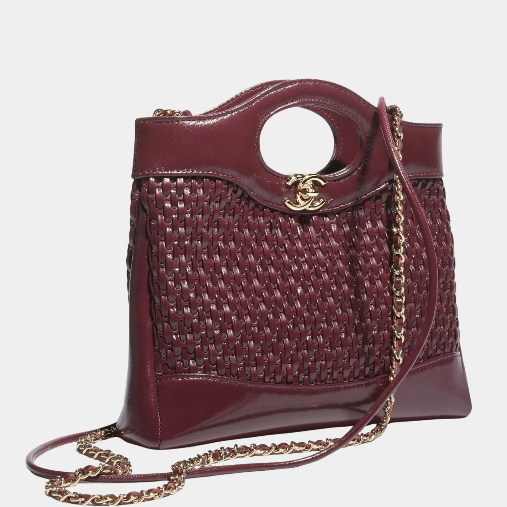Chanel 31 Mini Shopping Bag Leather & Gold Tone Metal - Image 2