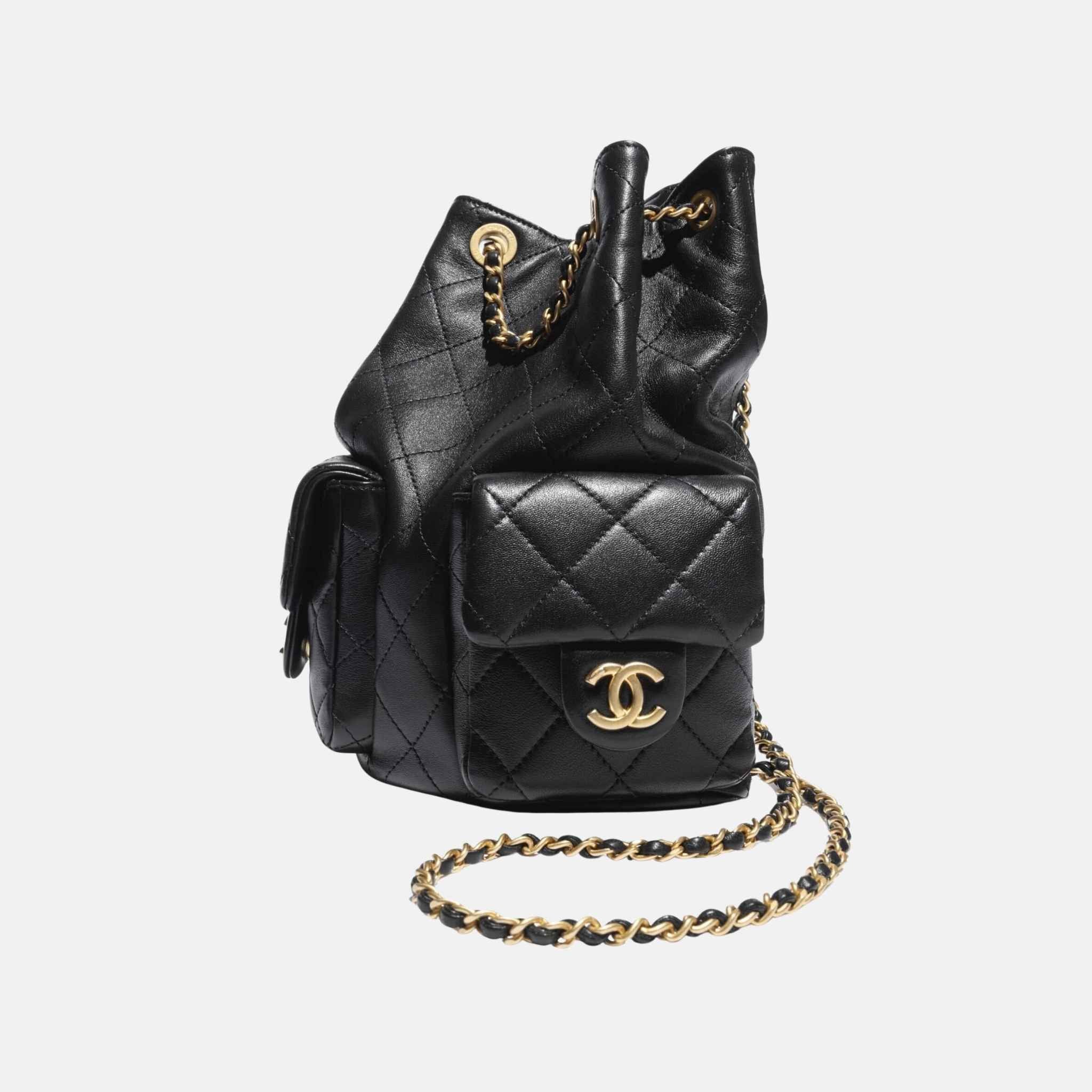 Backpack Cruise 2024/25 In Shiny Lambskin And Gold Tone Metal - Image 6