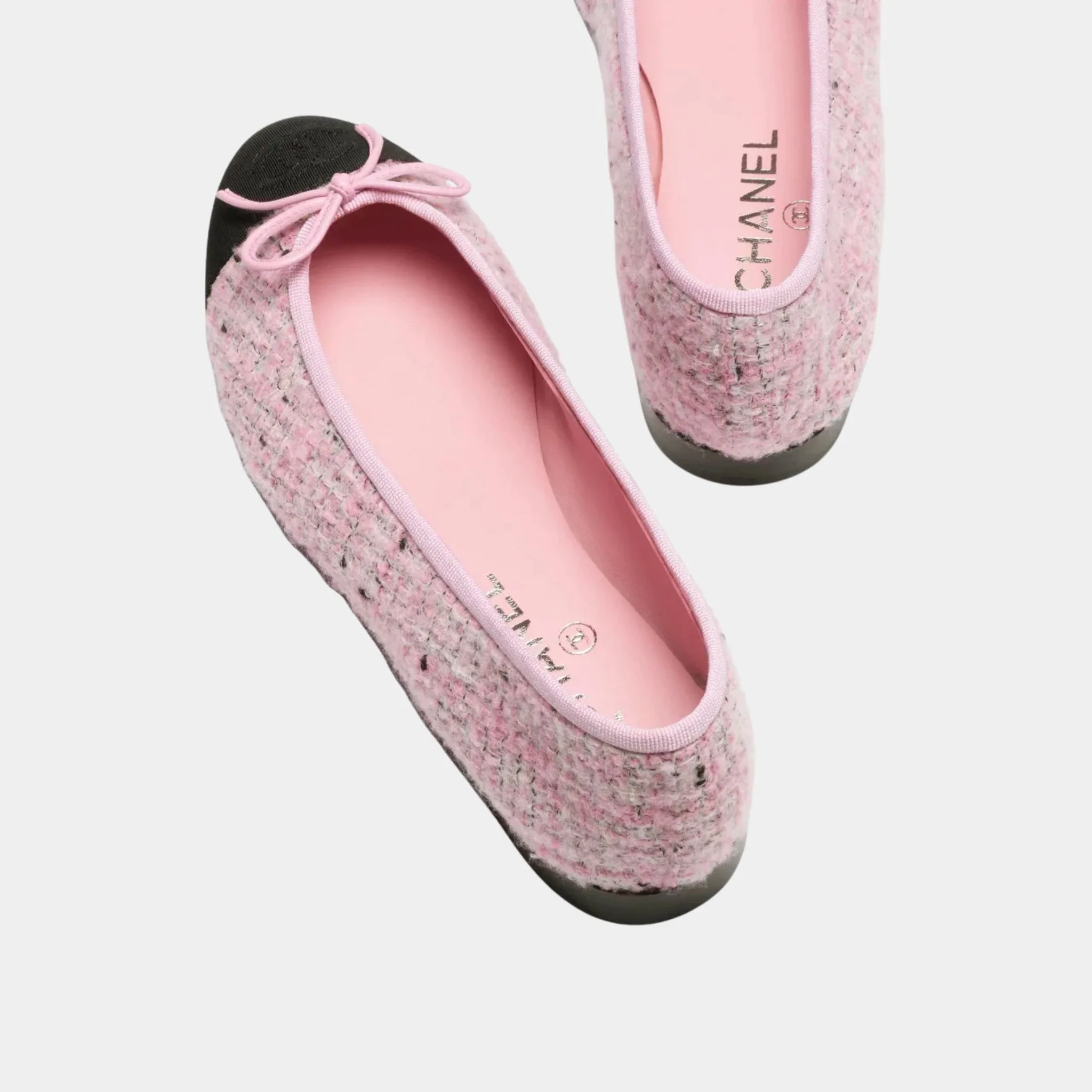 Ballerinas in Tweed & Grosgrain - Image 3