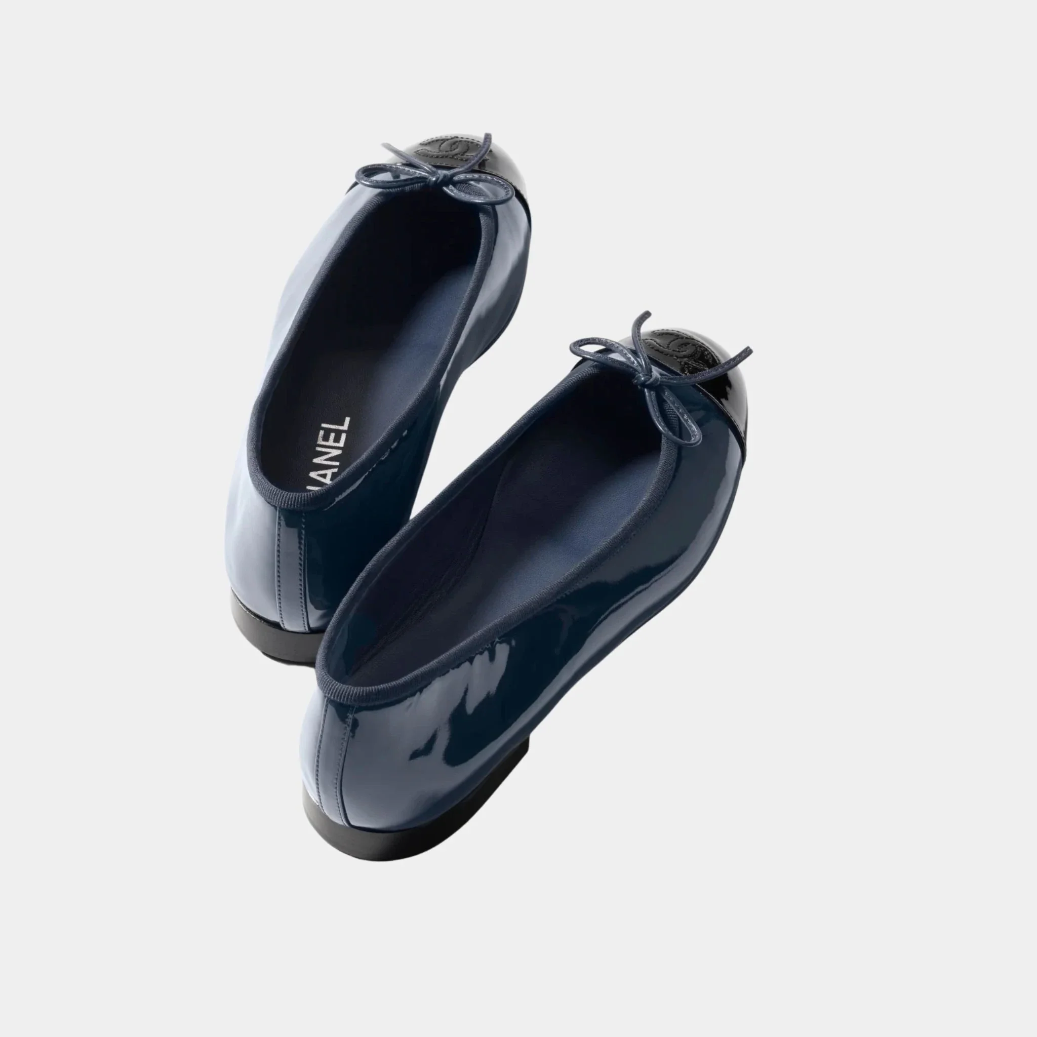 Ballerinas in Varnished Calfskin - Image 2