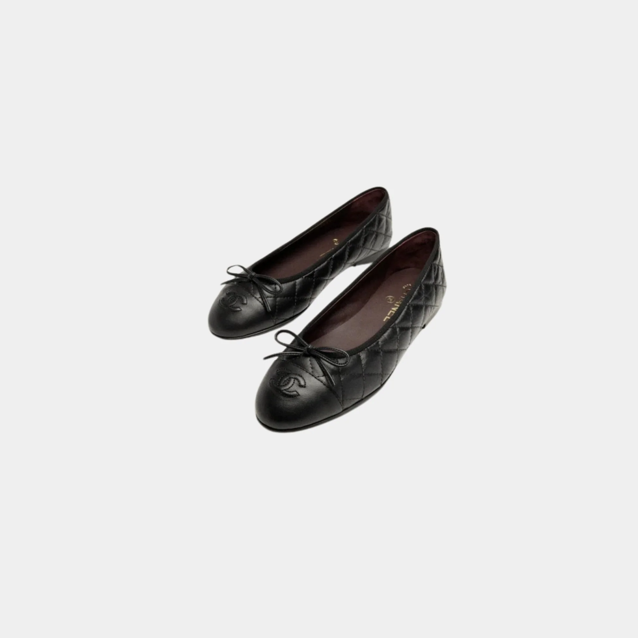 Ballet Flats In Aged Calfskin - Image 2