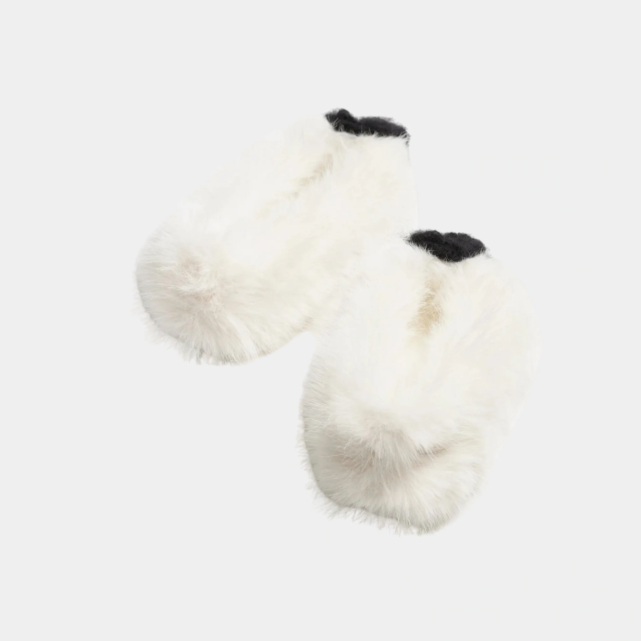Ballet Flats in Mixed Fibers & Patent Calfskin - Image 2