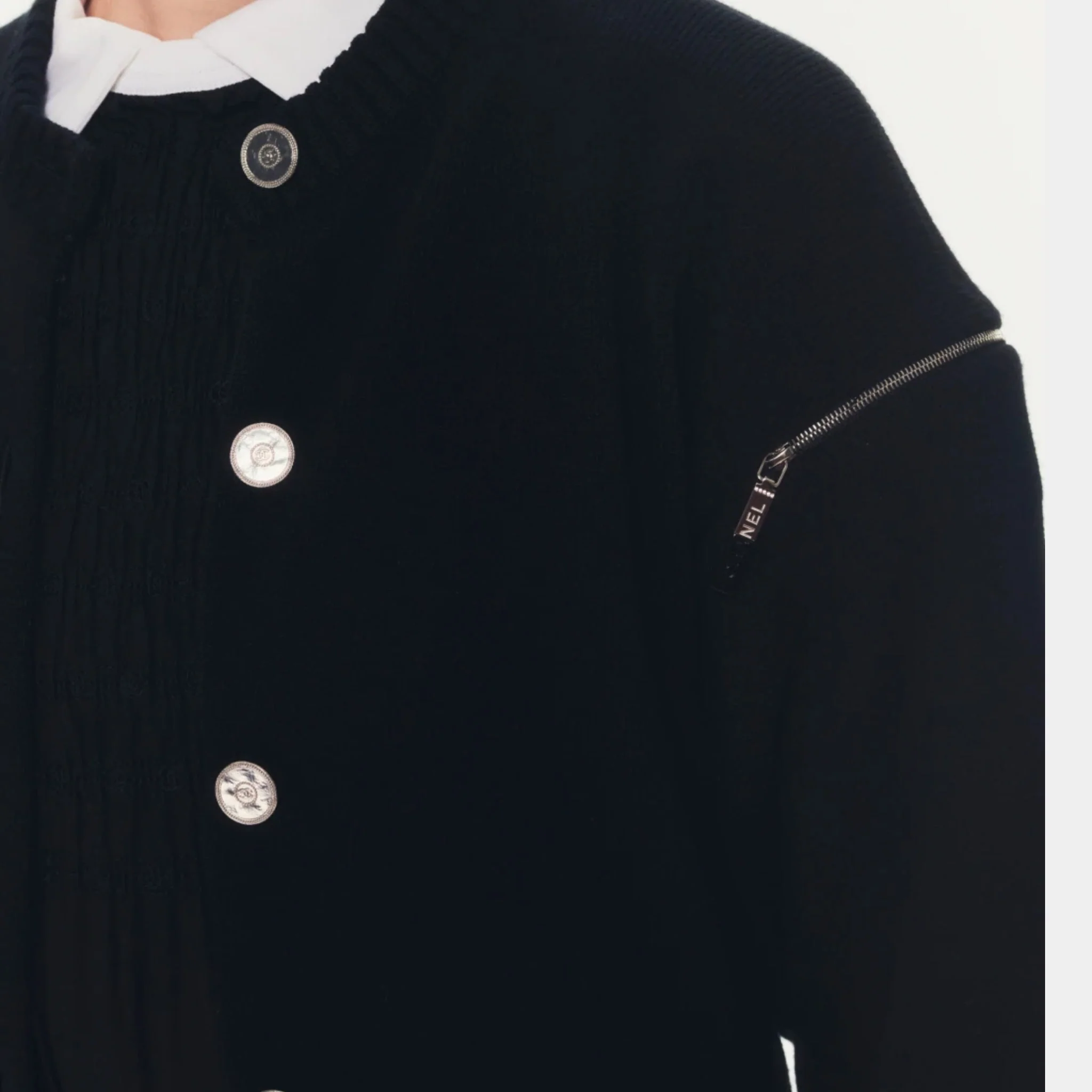 Blouson Cashmere Black - Image 2