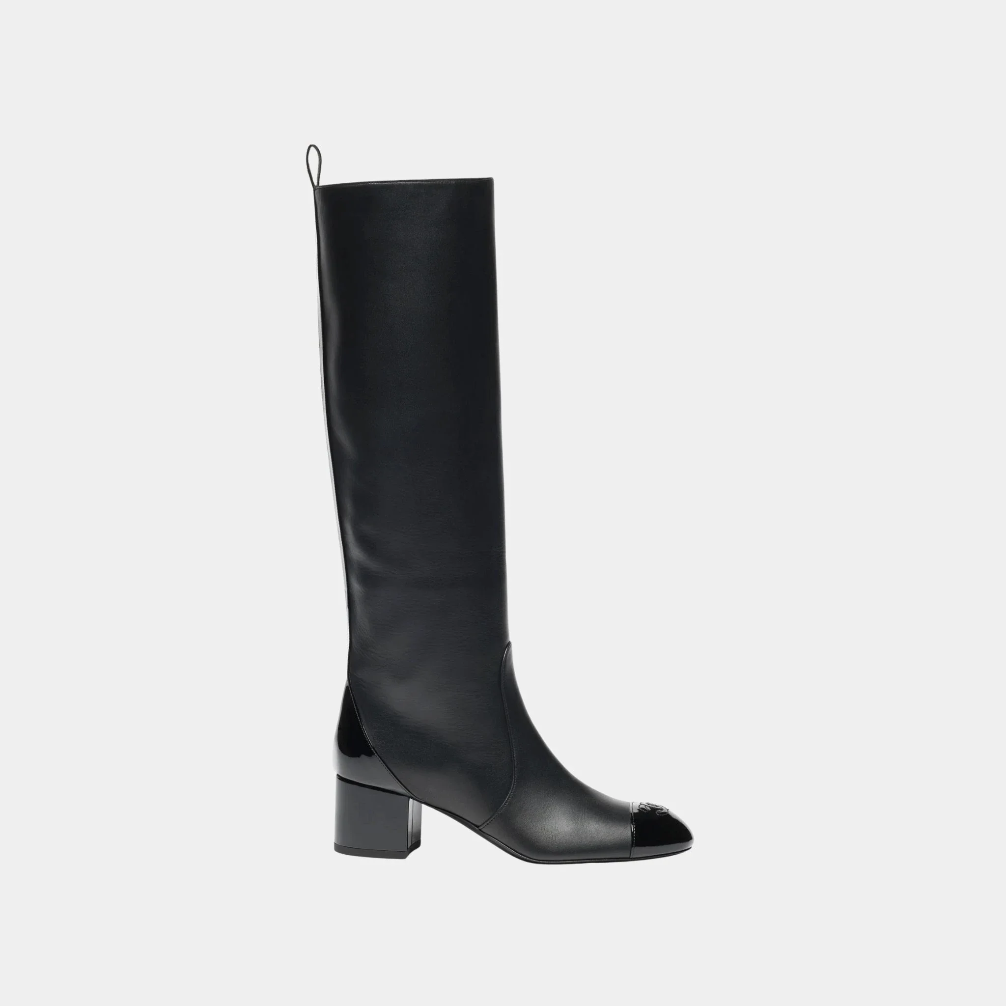 Boots in Calfskin and Patent Calfskin