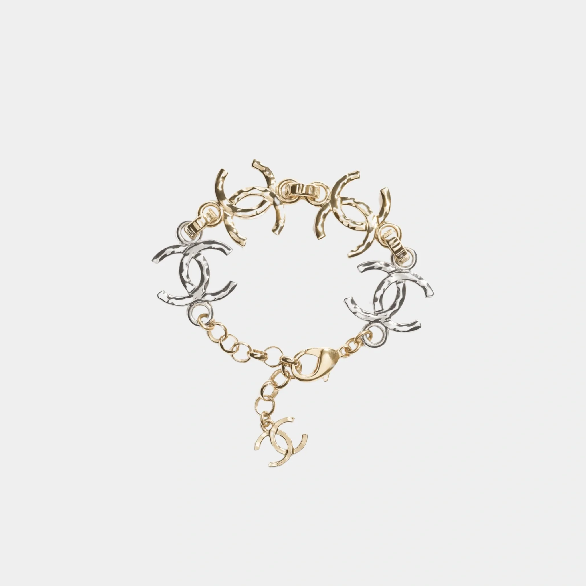 Bracelet in Gold & Silver Metal
