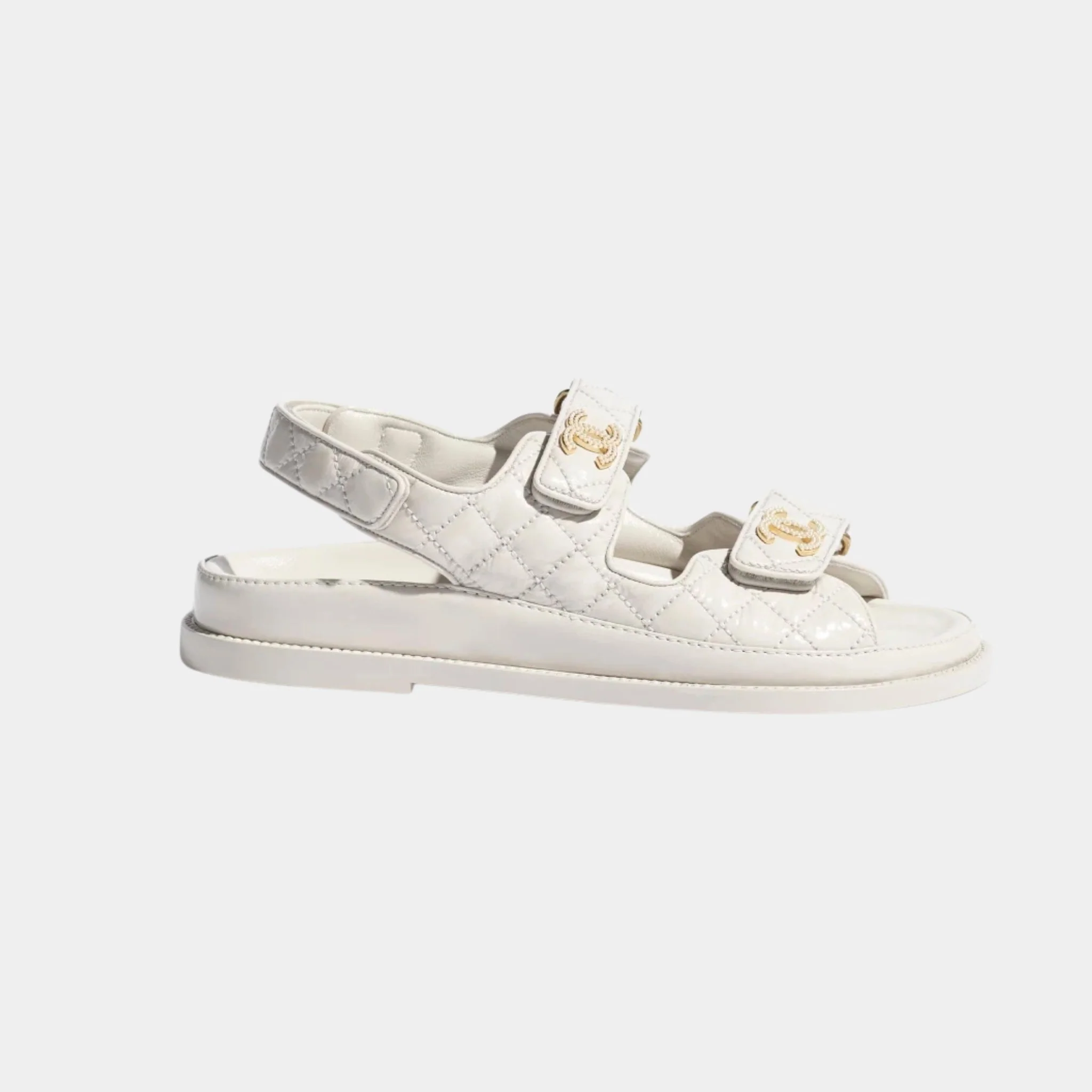 Dad Shoes in Shiny Lambskin