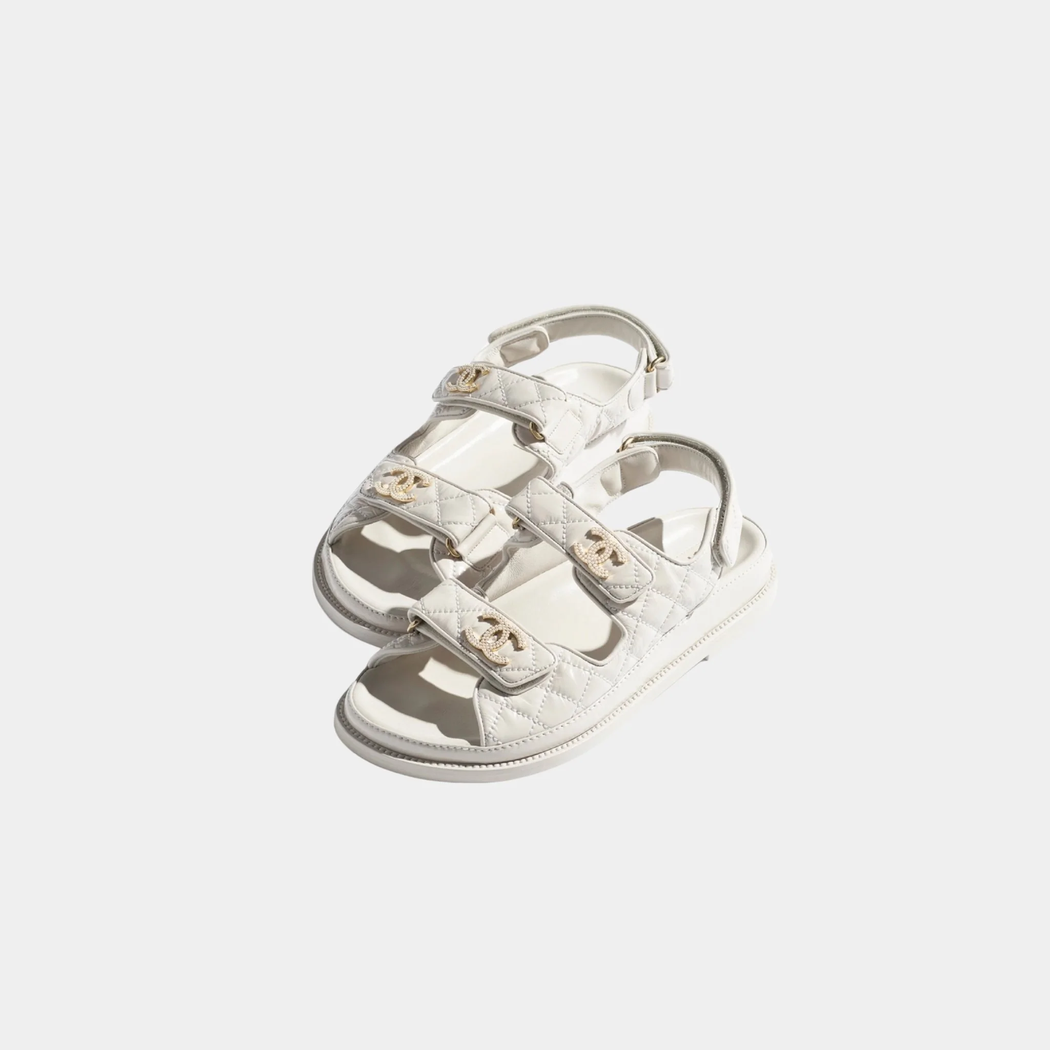 Dad Shoes in Shiny Lambskin - Image 2
