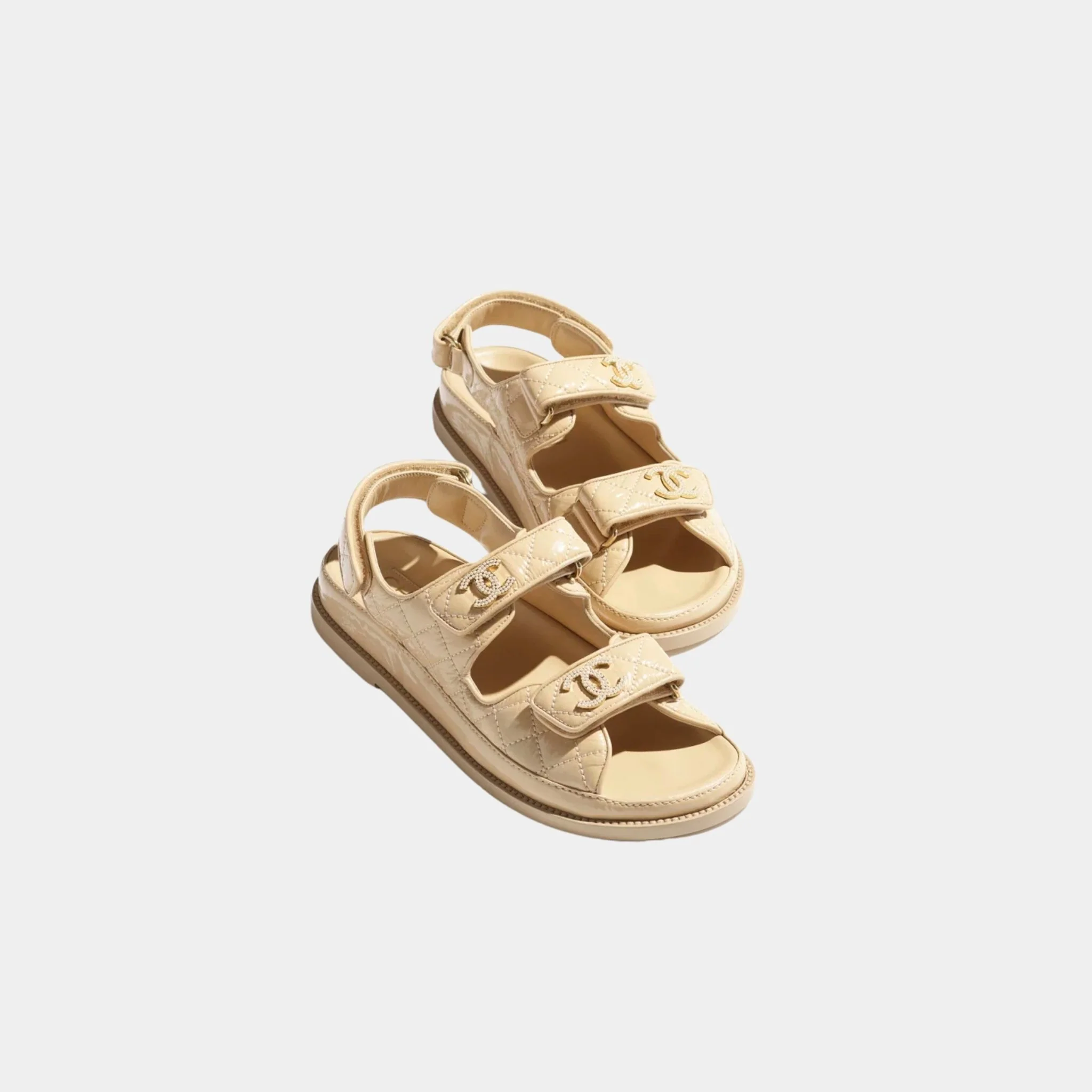 Dad Shoes in Shiny Lambskin - Image 5