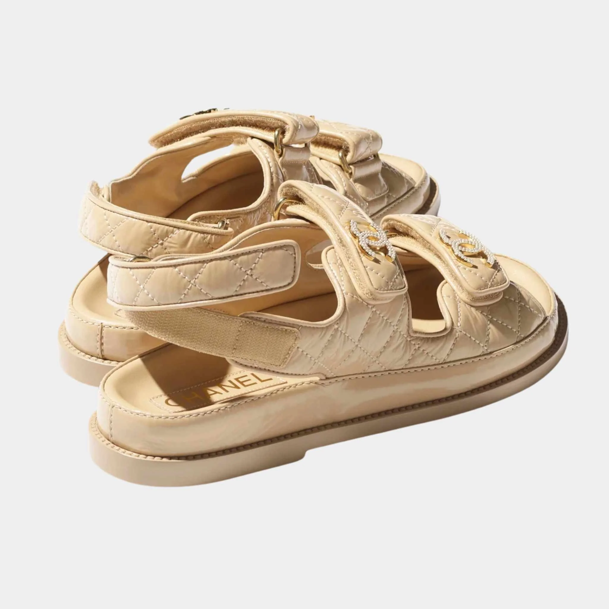 Dad Shoes in Shiny Lambskin - Image 6