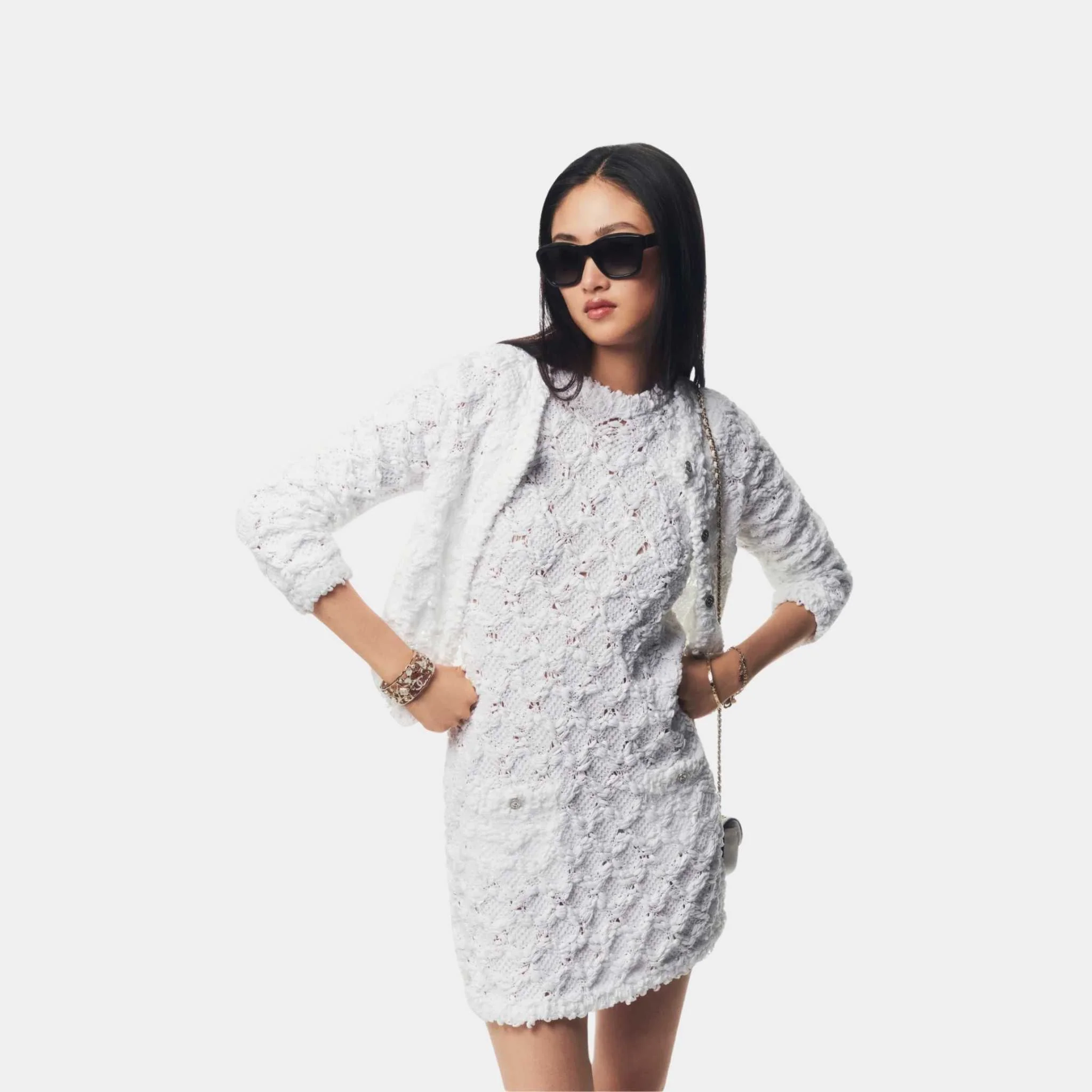 Dress Cotton White - Image 3