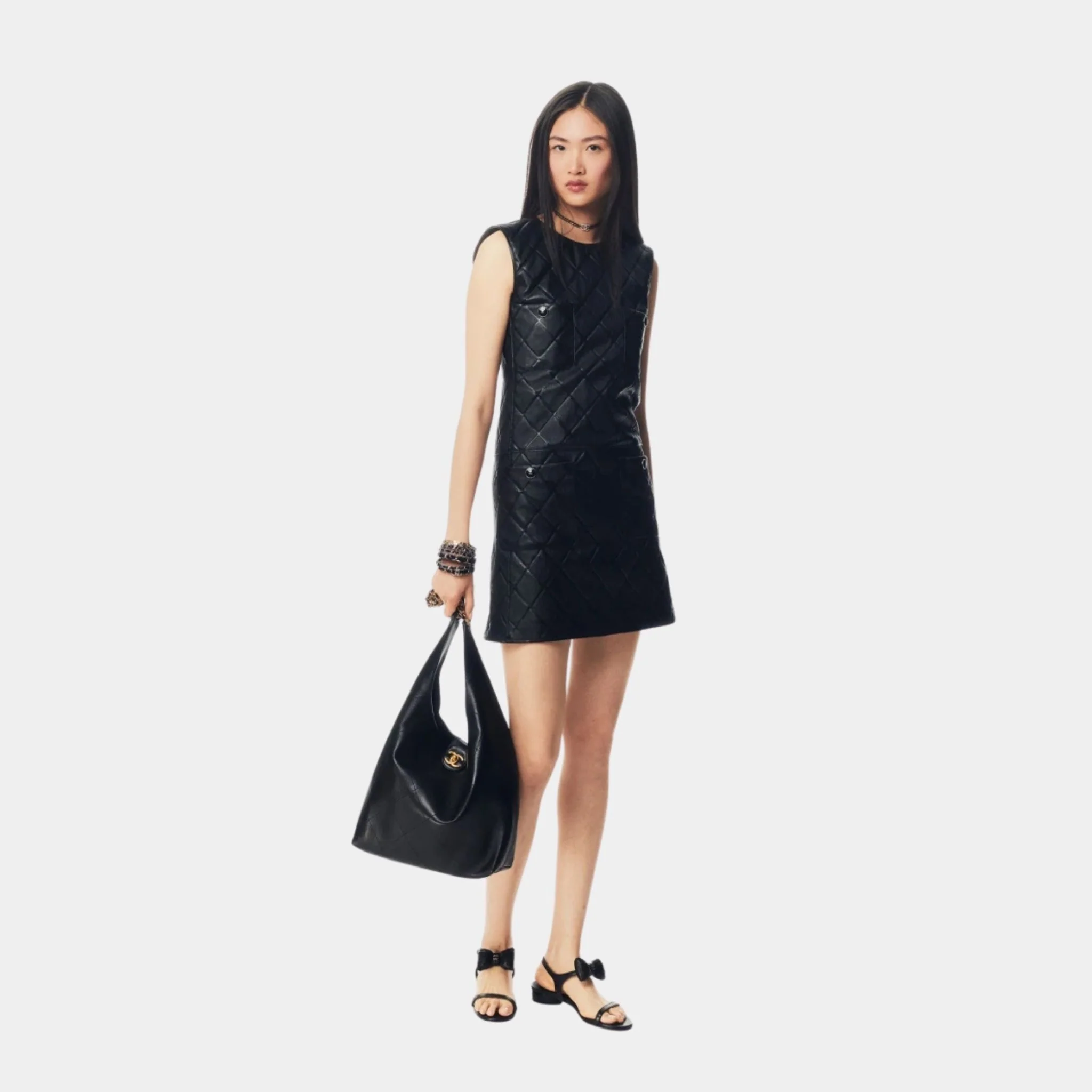 Dress Lambskin Black