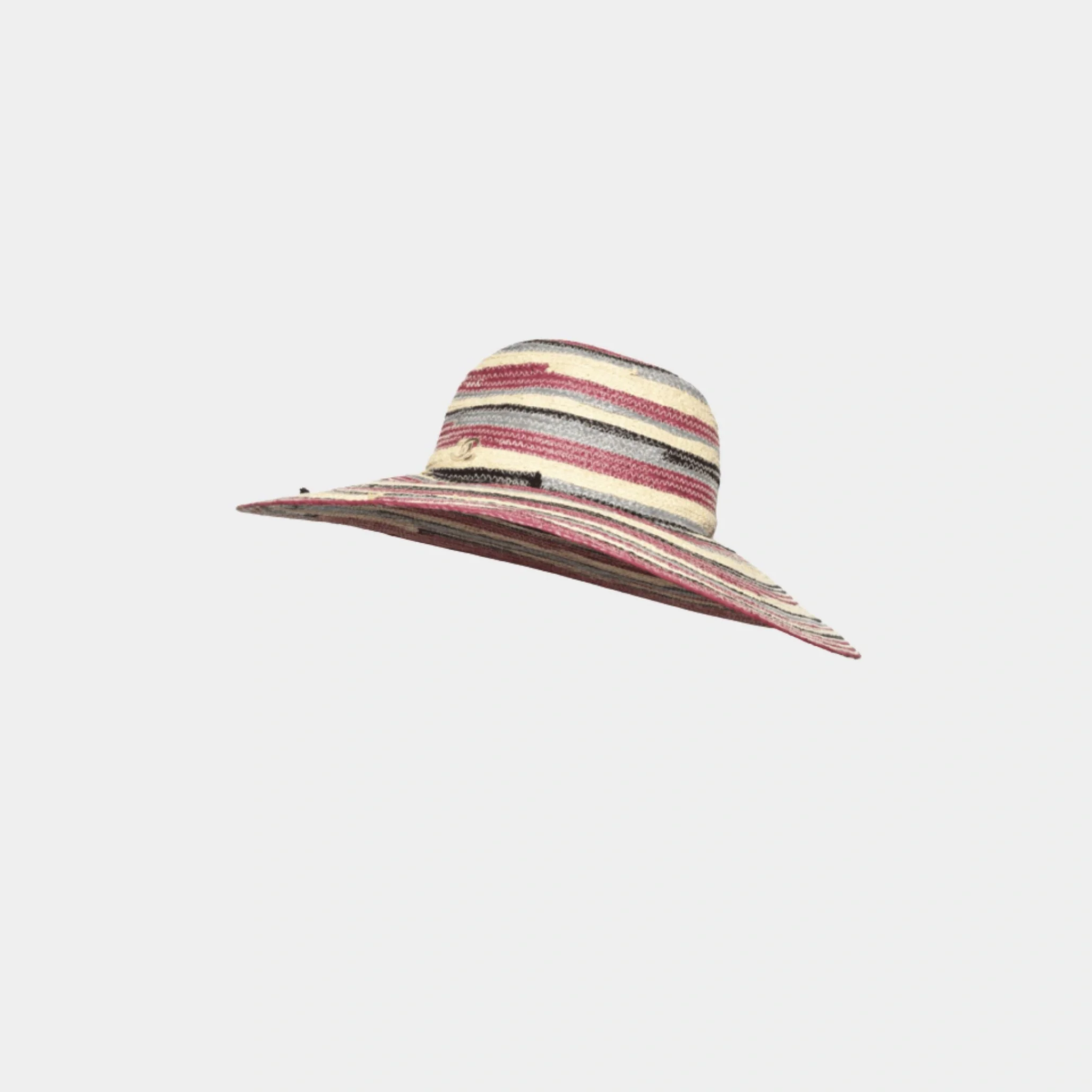 Hat Mixed Fibers & Metal