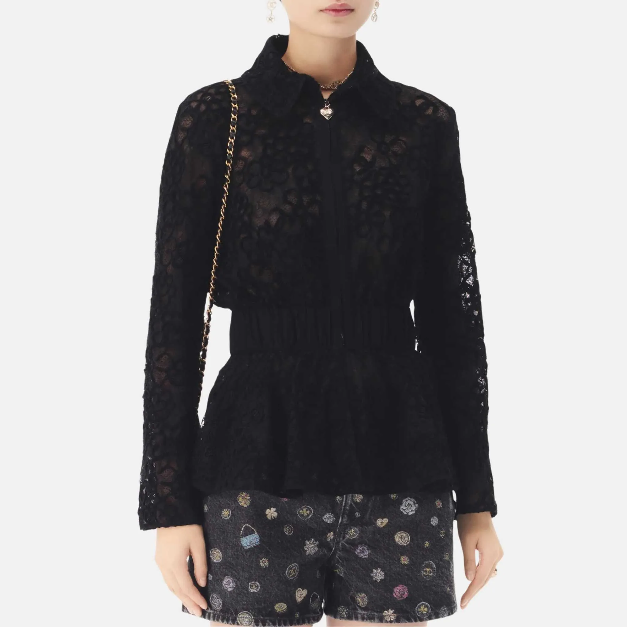 Jacket in Cotton Lace - Image 2