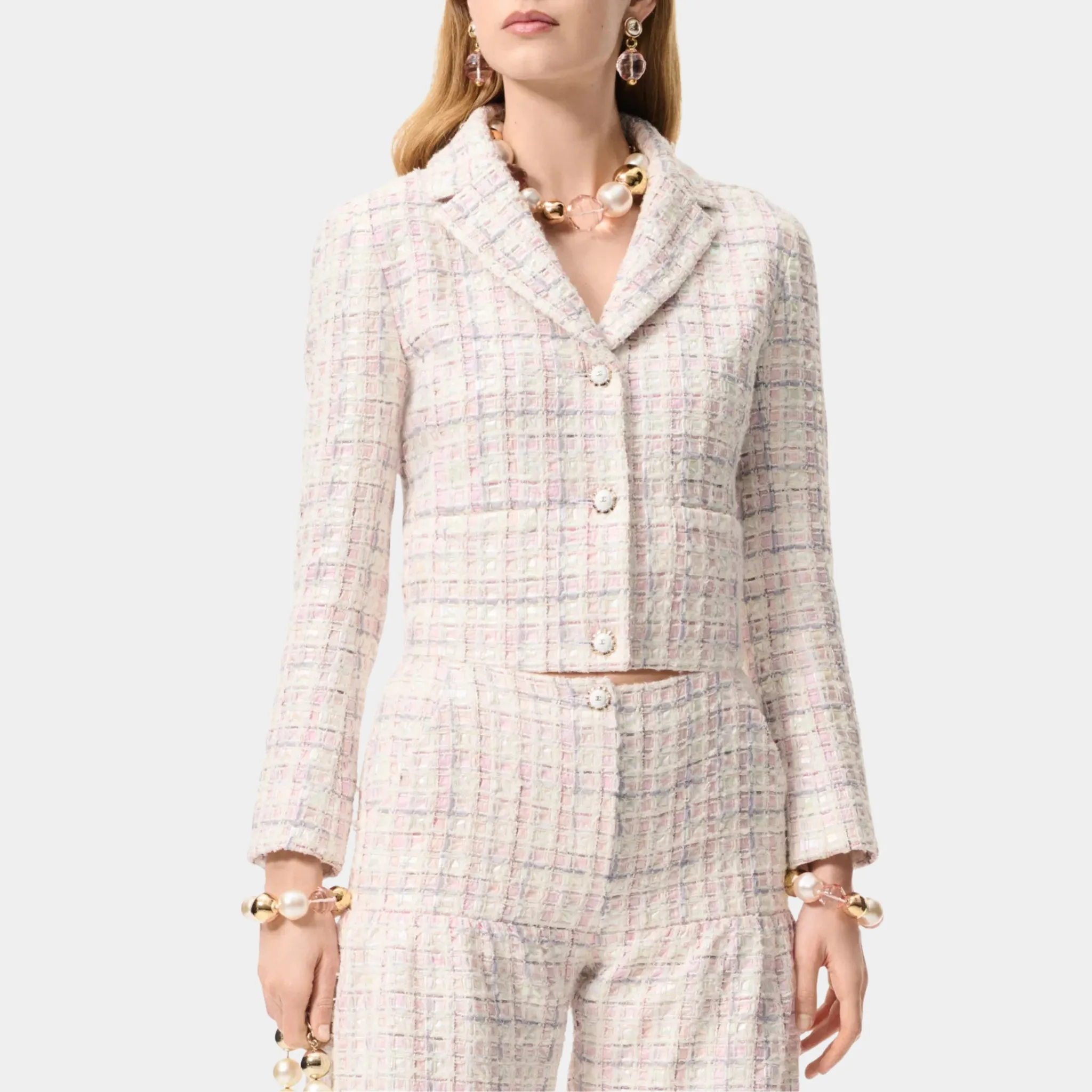 Jacket in Cotton Tweed