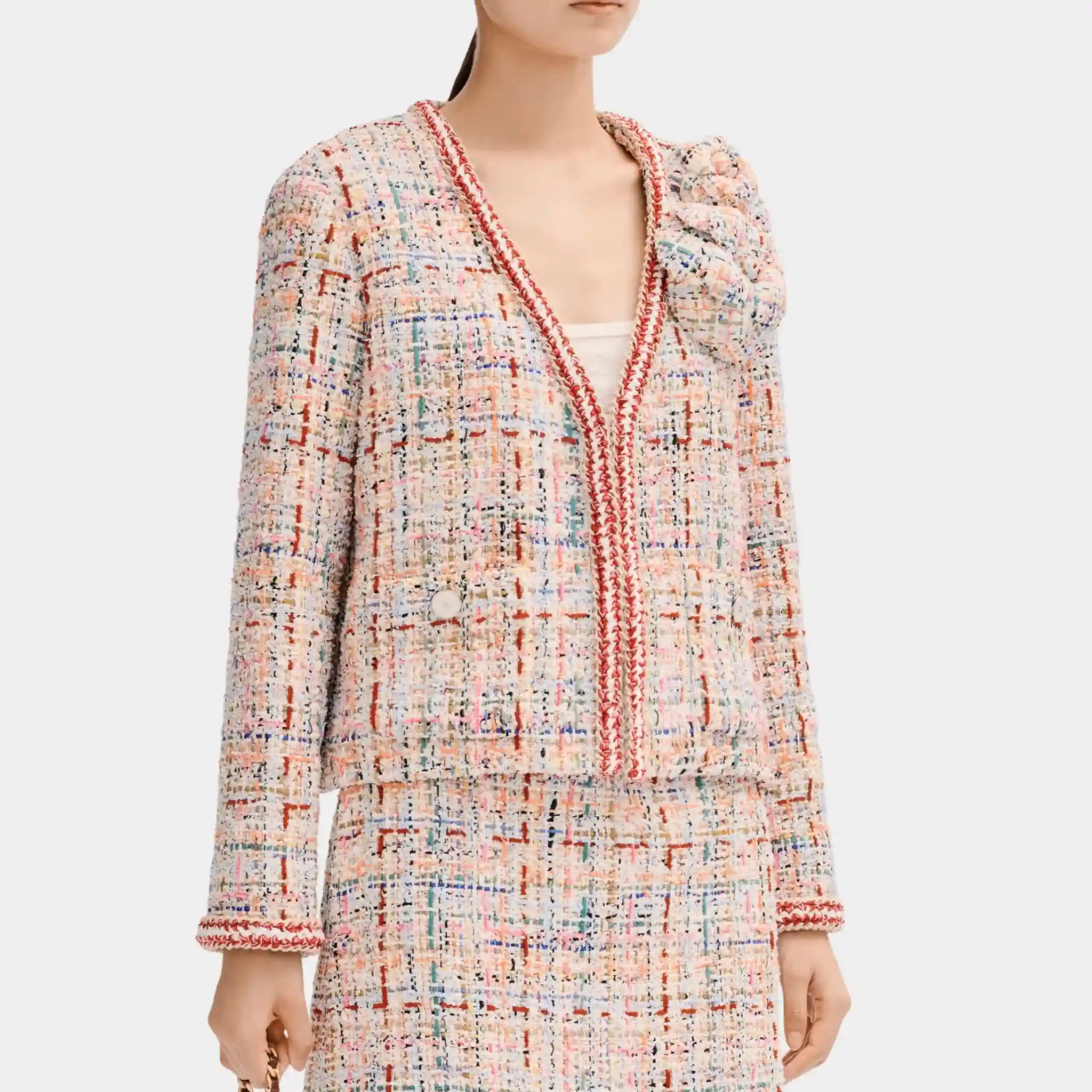 Chanel Jacket in Multicolor Cotton Tweed