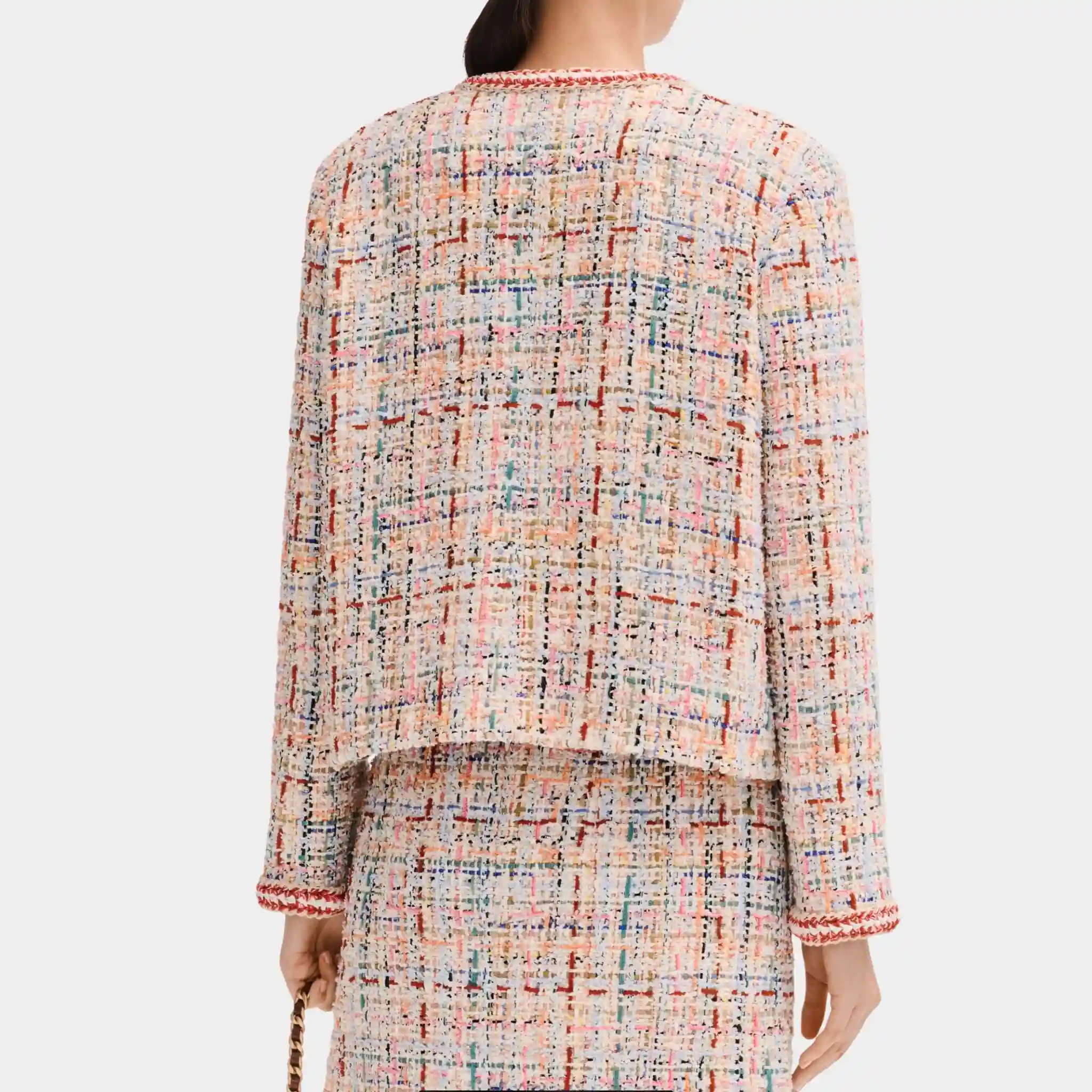 Chanel Jacket in Multicolor Cotton Tweed - Image 2