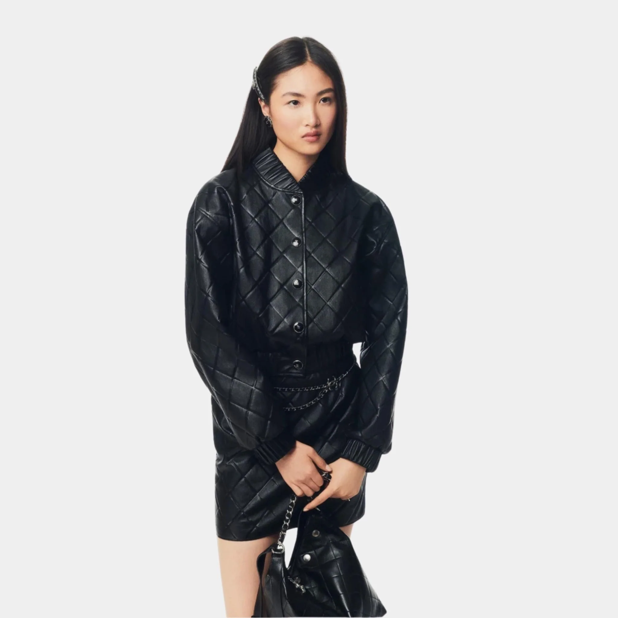 Jacket Lambskin Black - Image 3