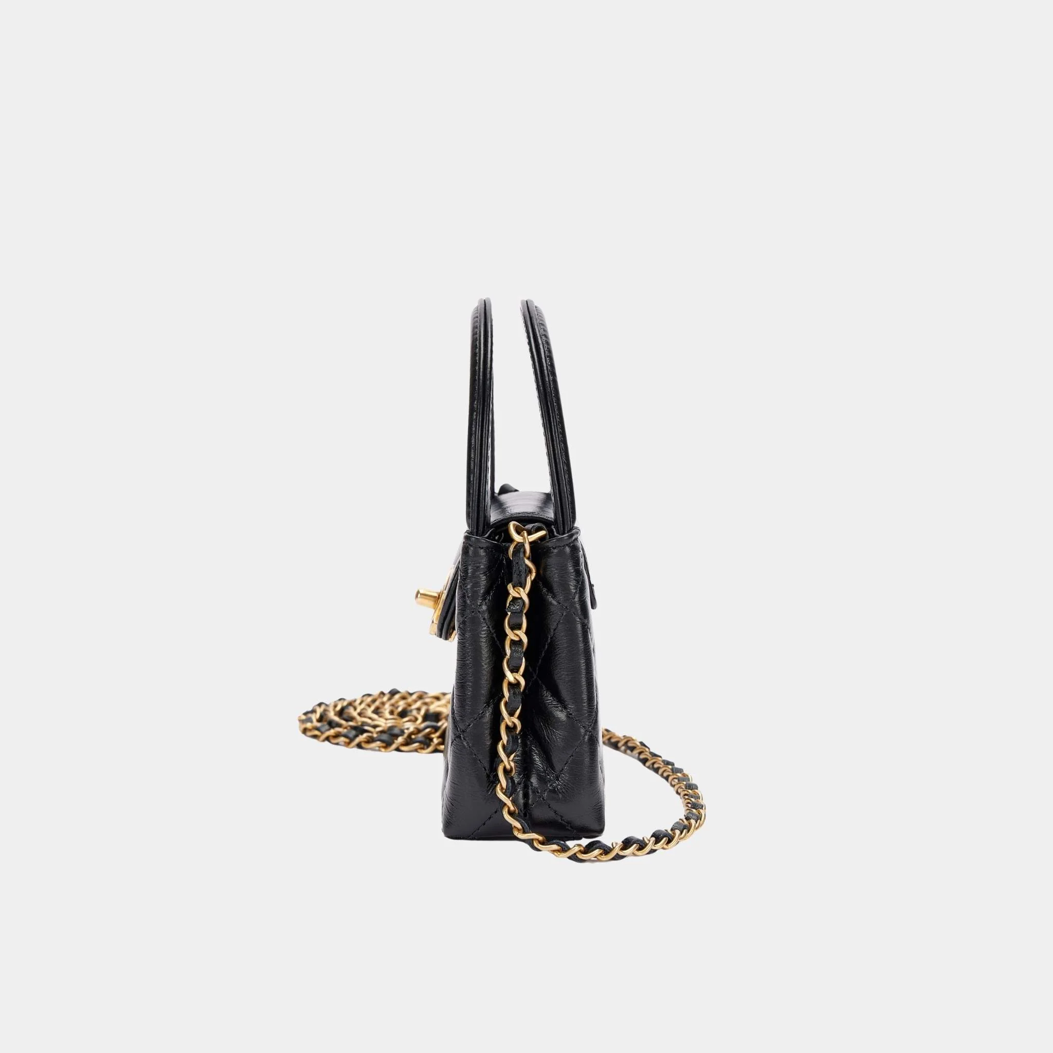 Kelly Micro Aged Calf Black - Image 2
