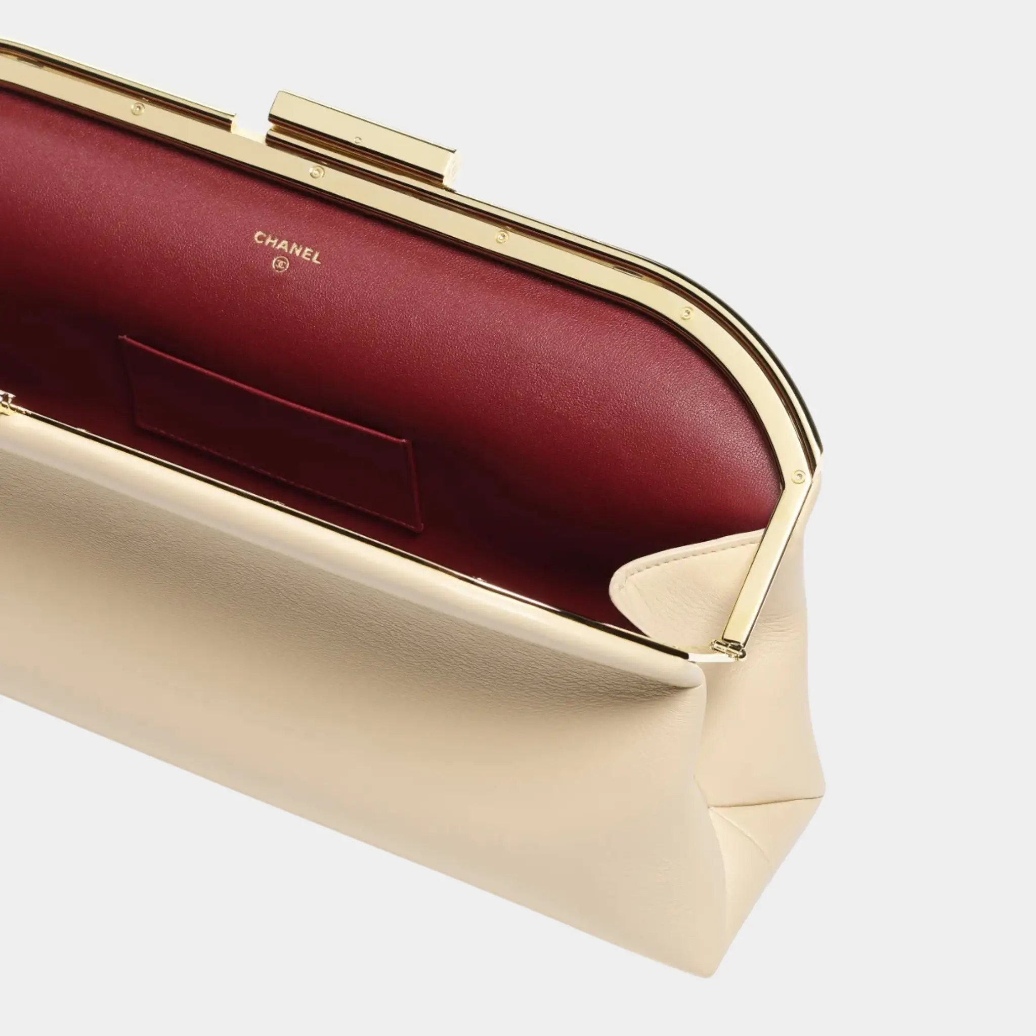 Large Clutch in Lambskin - Image 6