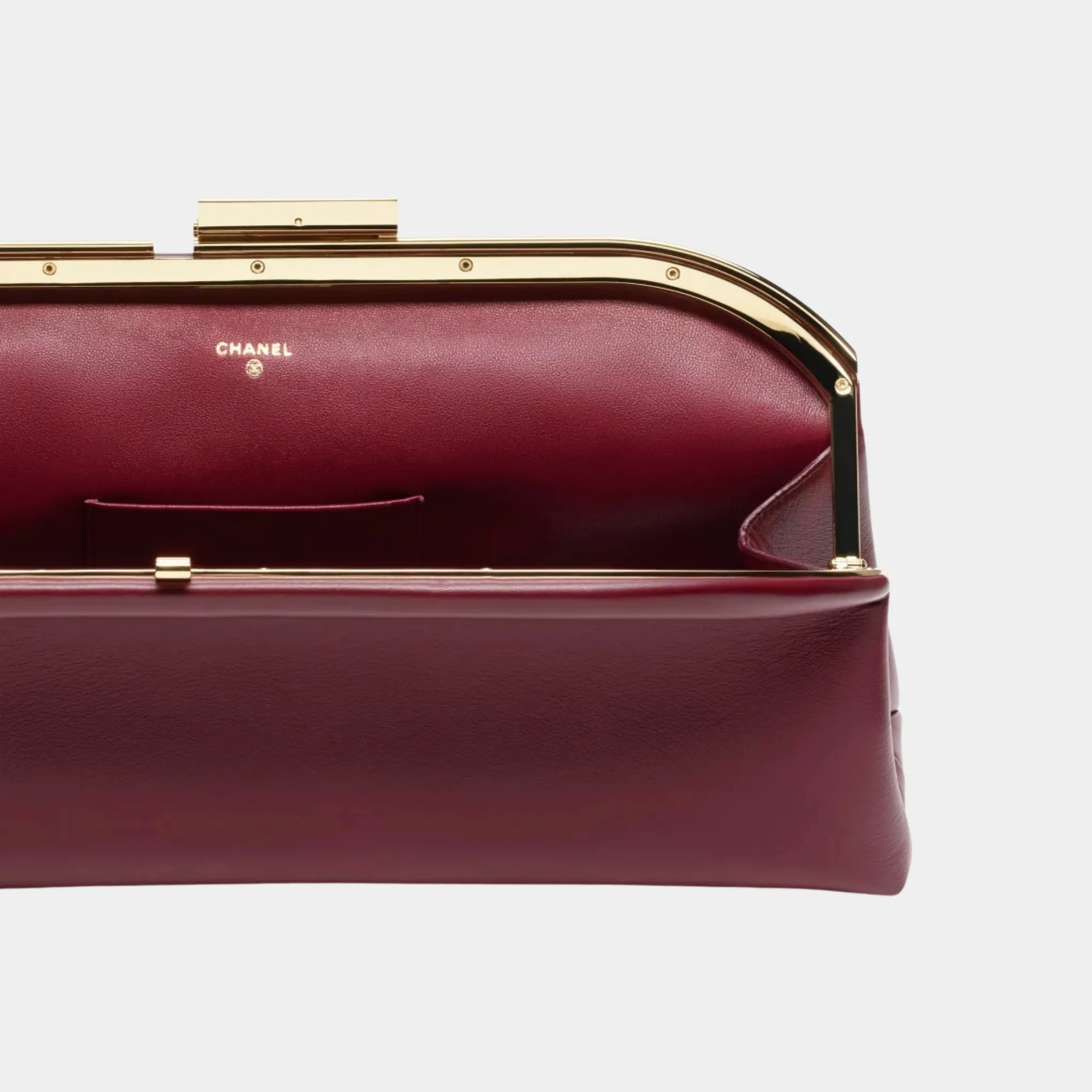 Large Clutch in Lambskin - Image 8