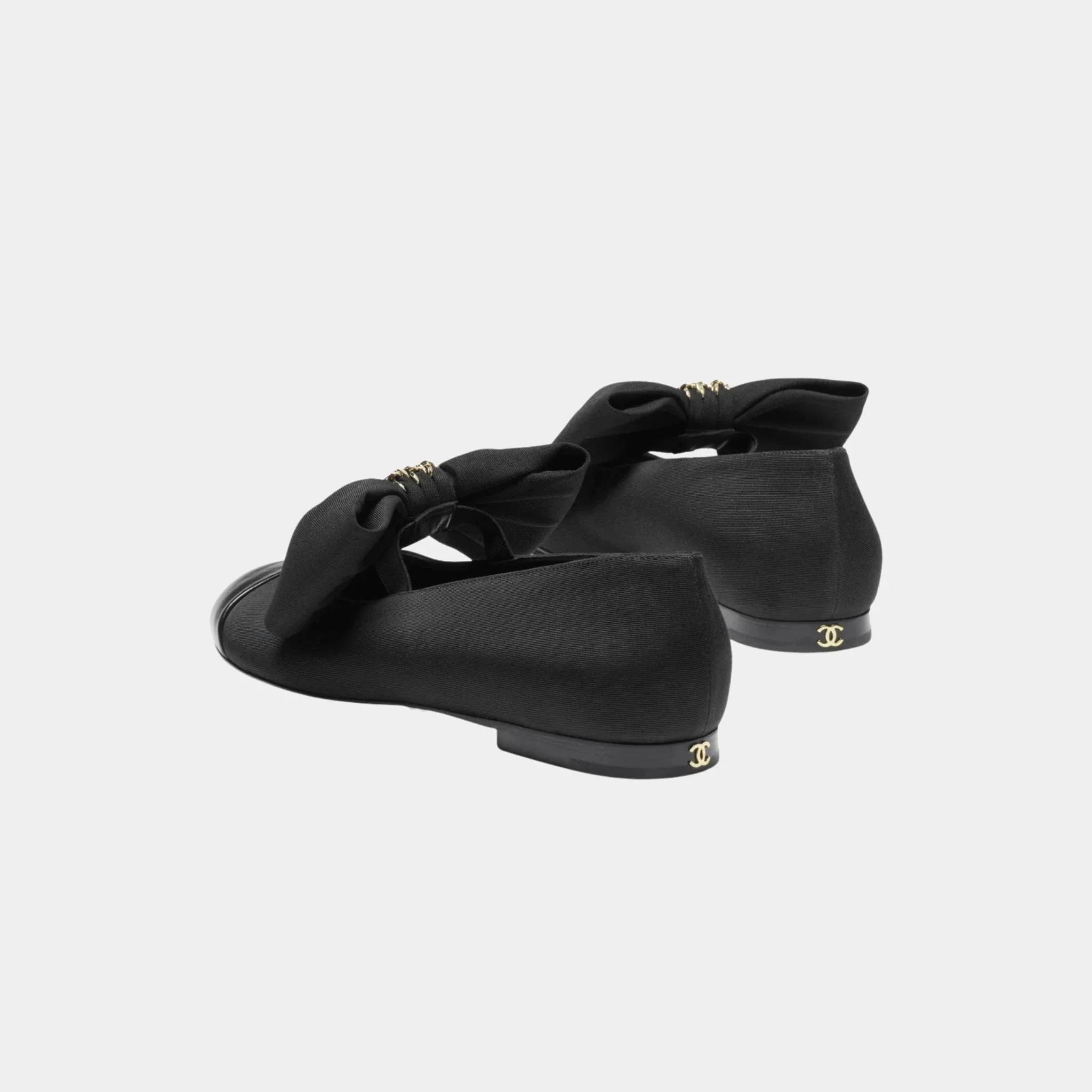 Mary Janes in Grosgrain & Calfskin - Image 3