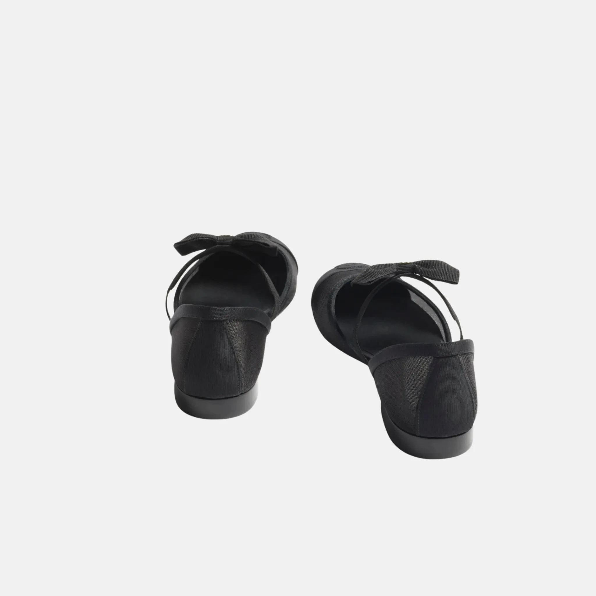Mary Janes in Mesh and Grosgrain - Image 4