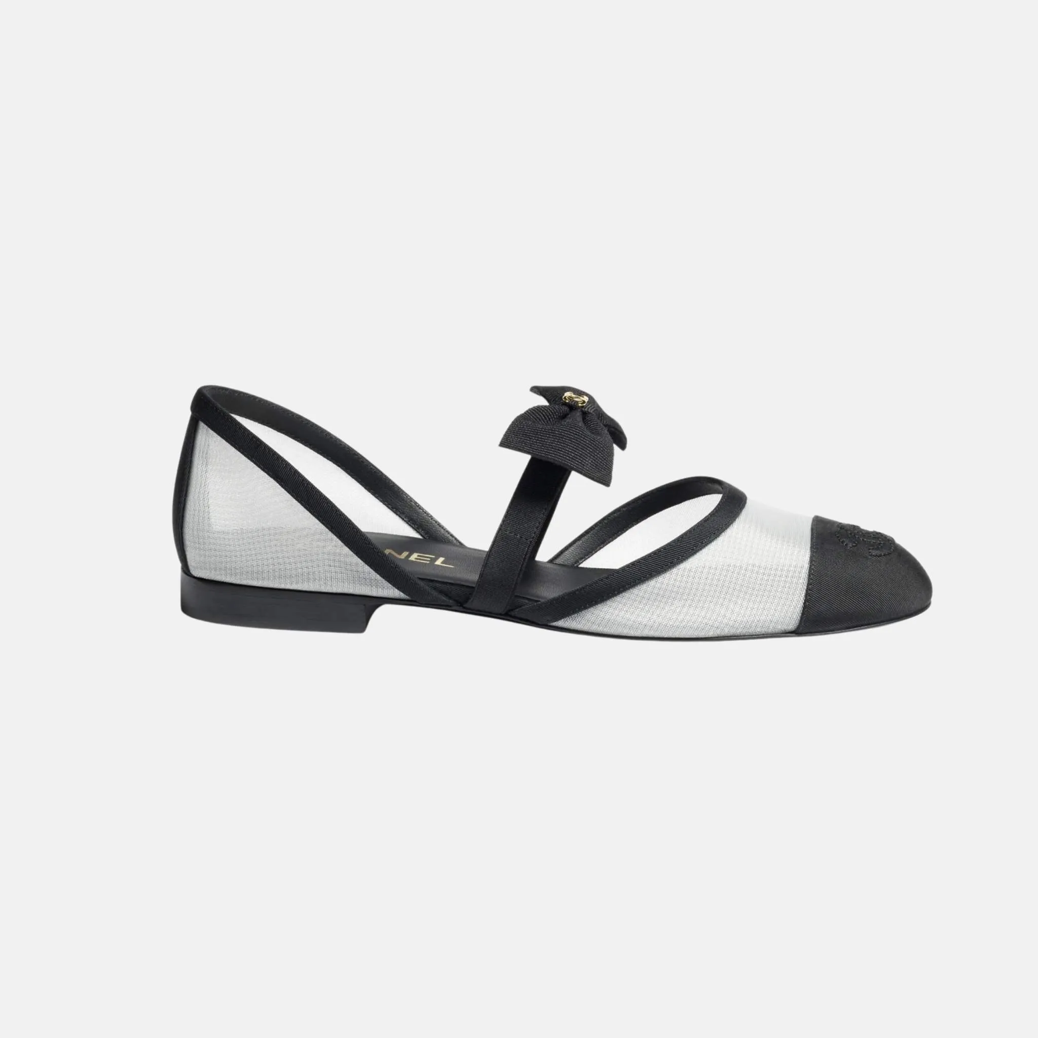 Mary Janes in Mesh and Grosgrain - Image 5