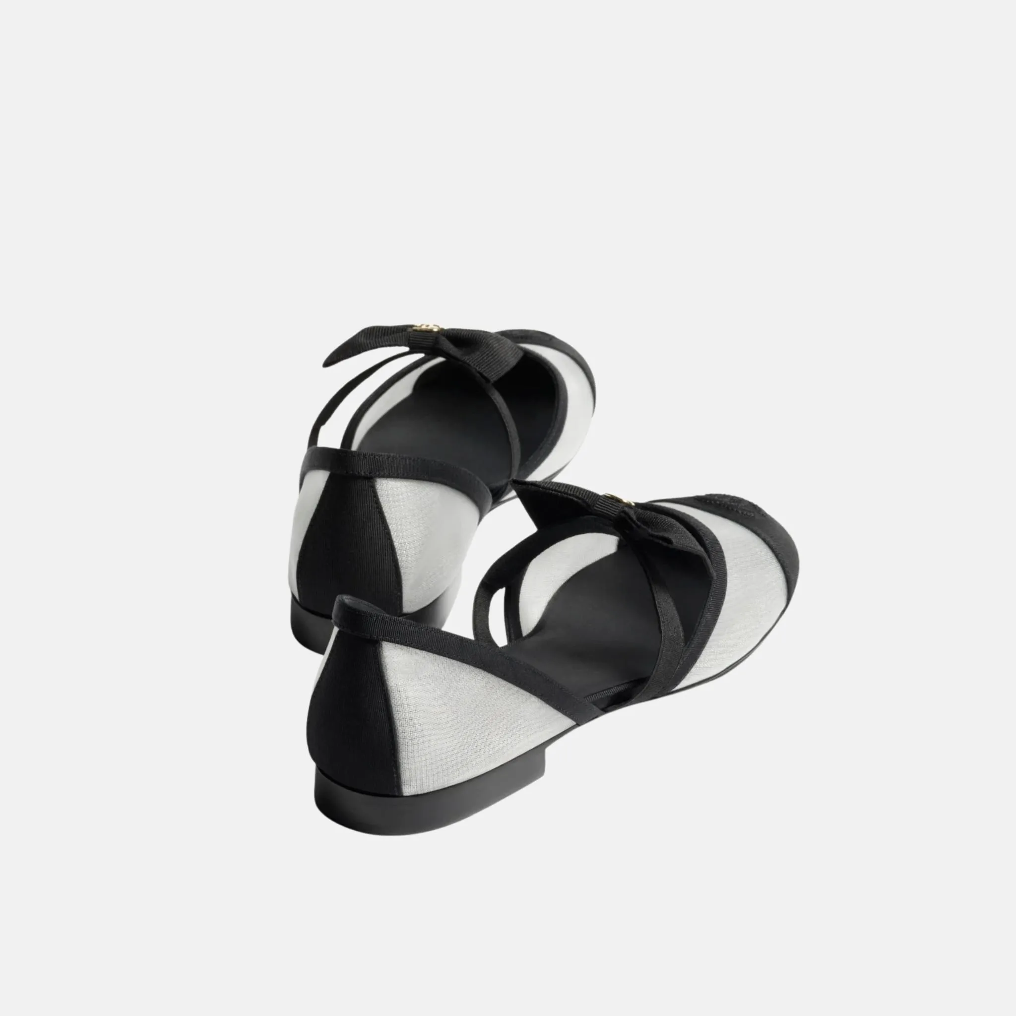 Mary Janes in Mesh and Grosgrain - Image 6