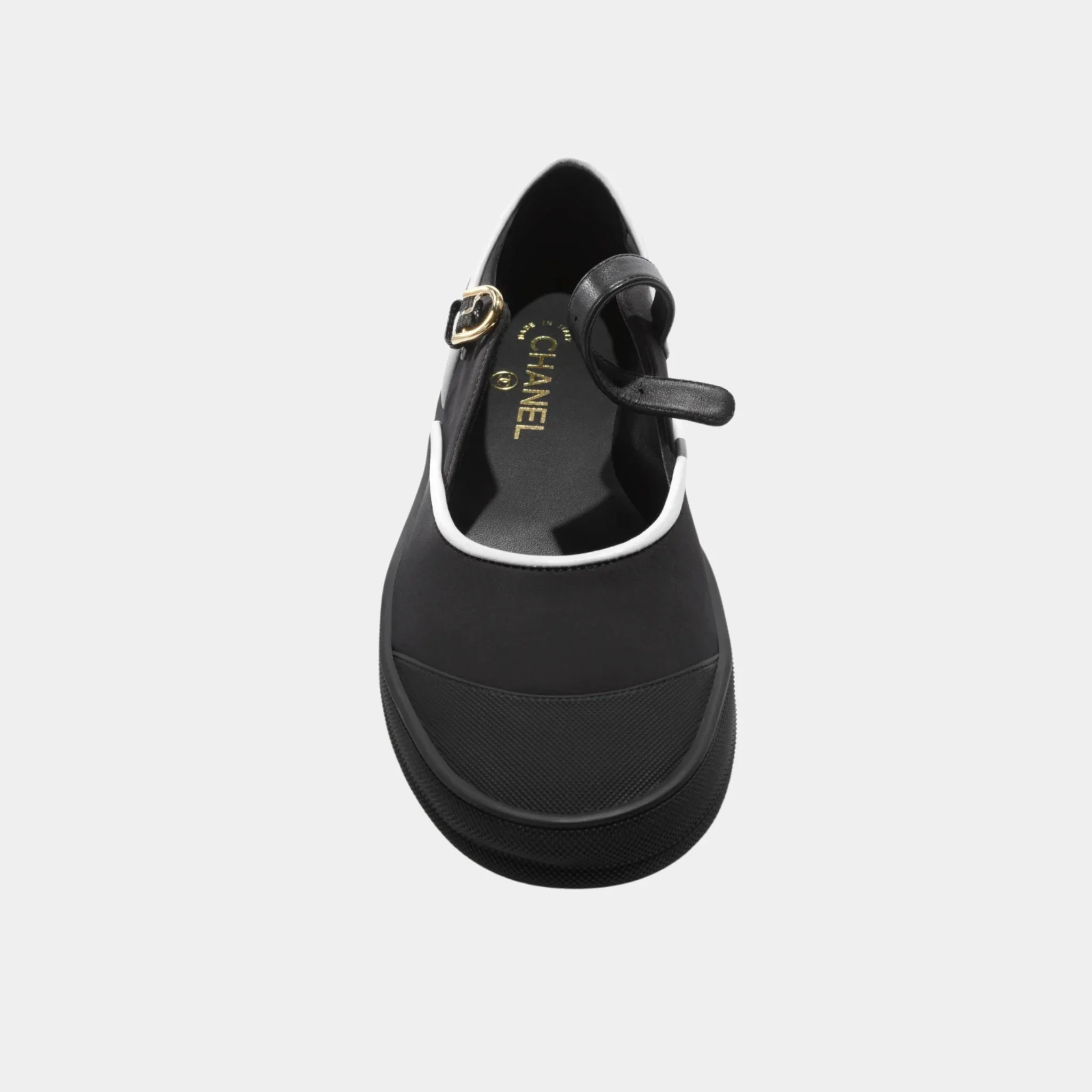 Mary Janes in Mixed Fibers & Rubber - Image 6