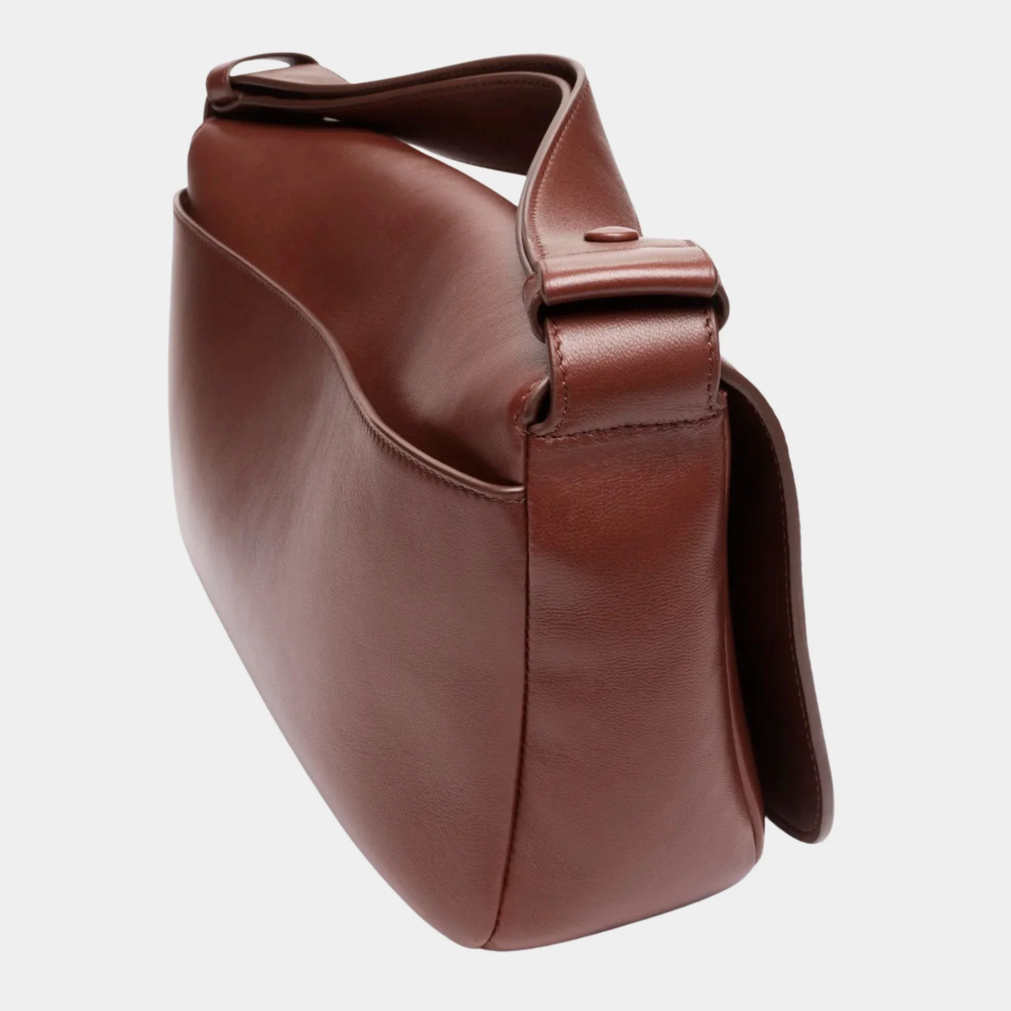 Maxi Messenger Bag Lamb Brown - Image 2