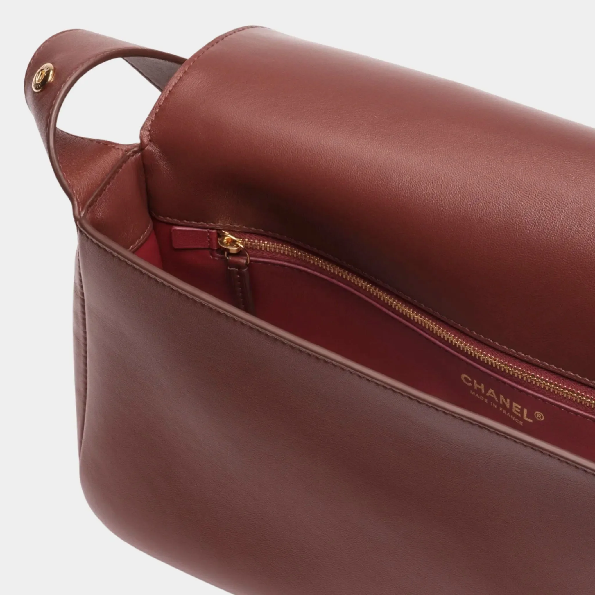 Maxi Messenger Bag Lamb Brown - Image 3
