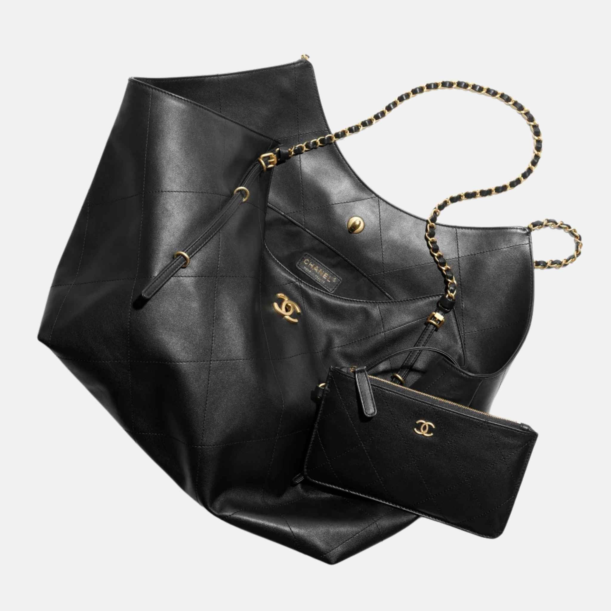 Maxi Shopping Bag In Calfskin - Image 2