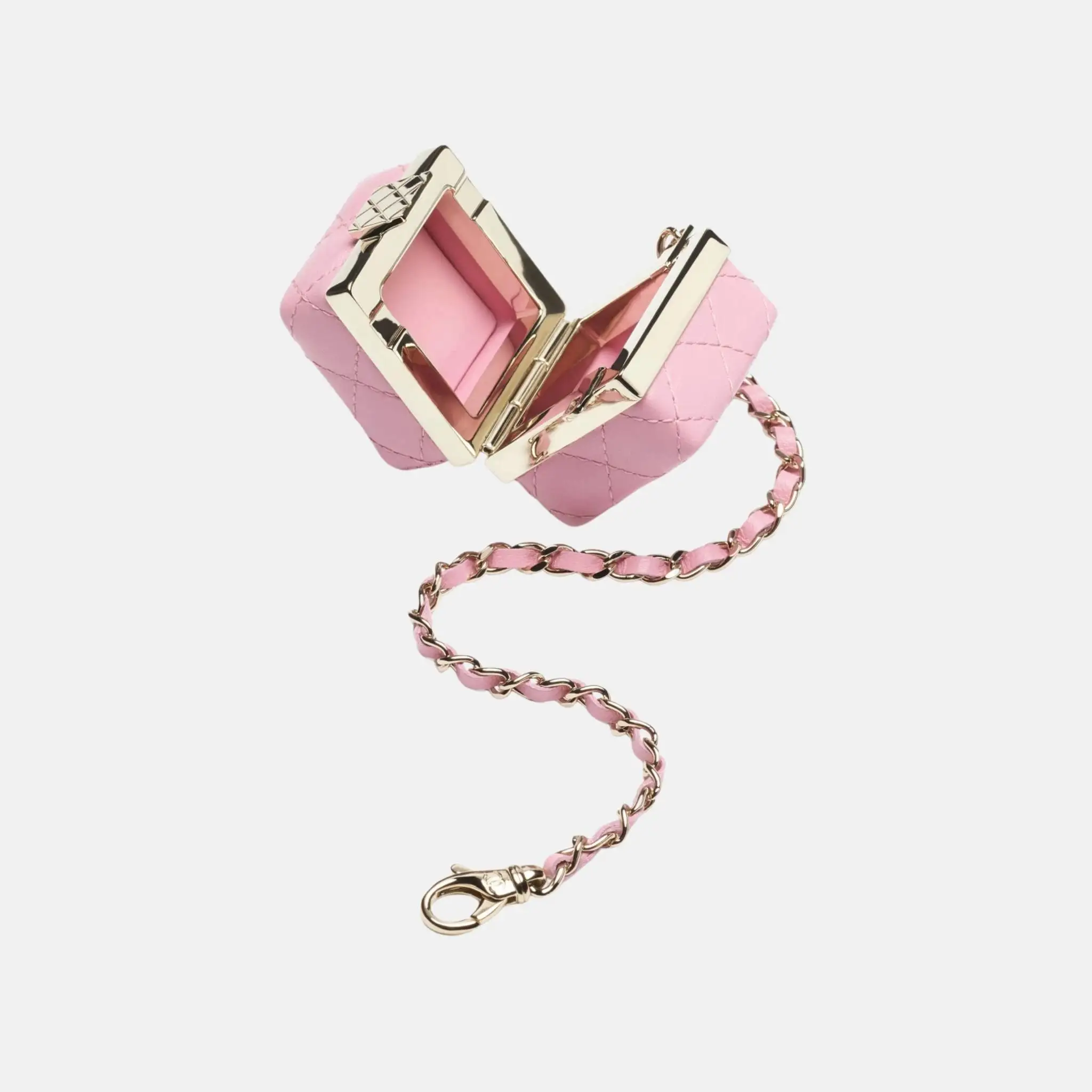 Mini Lambskin Bag Charm - Image 2