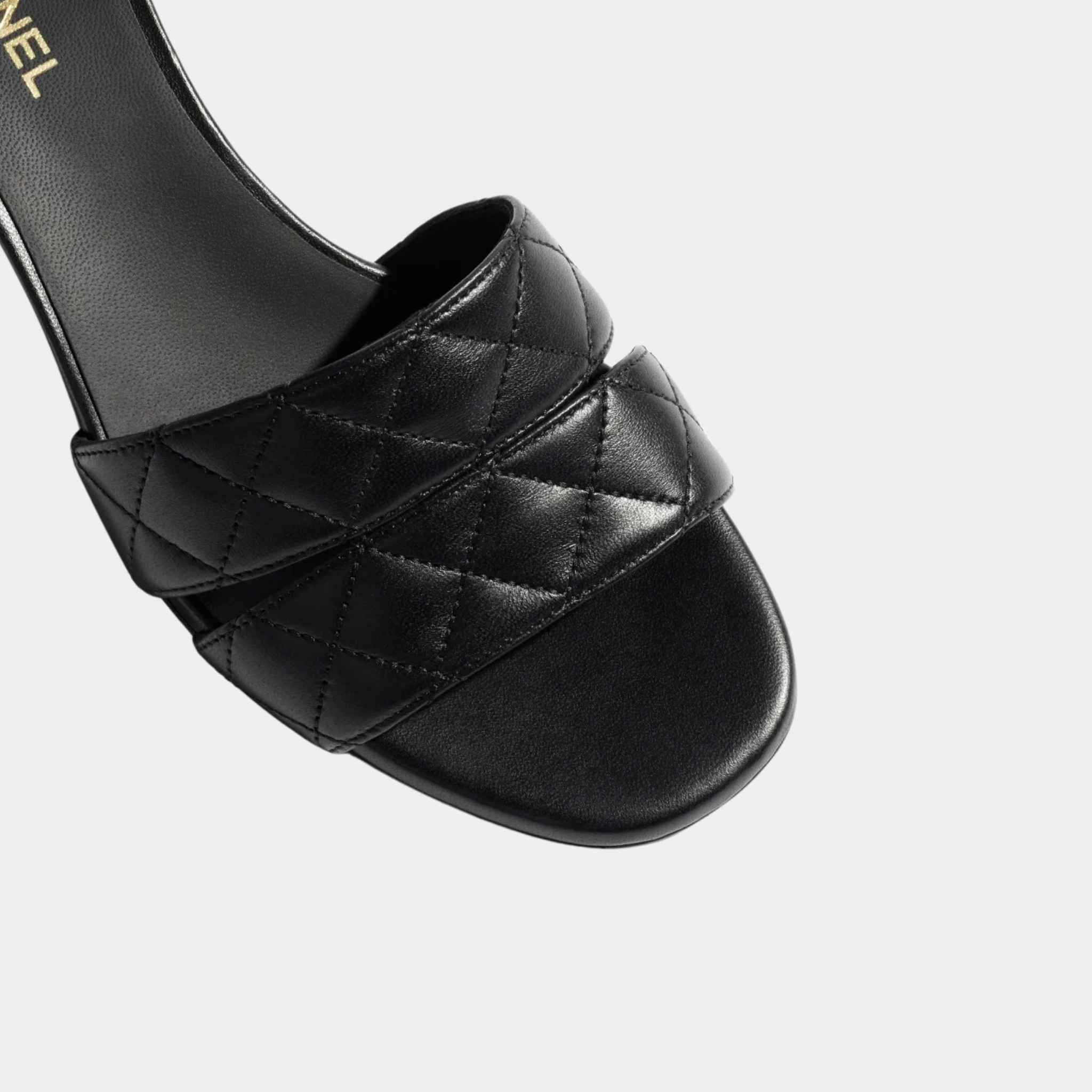 Mules In Lambskin Heeled - Image 3